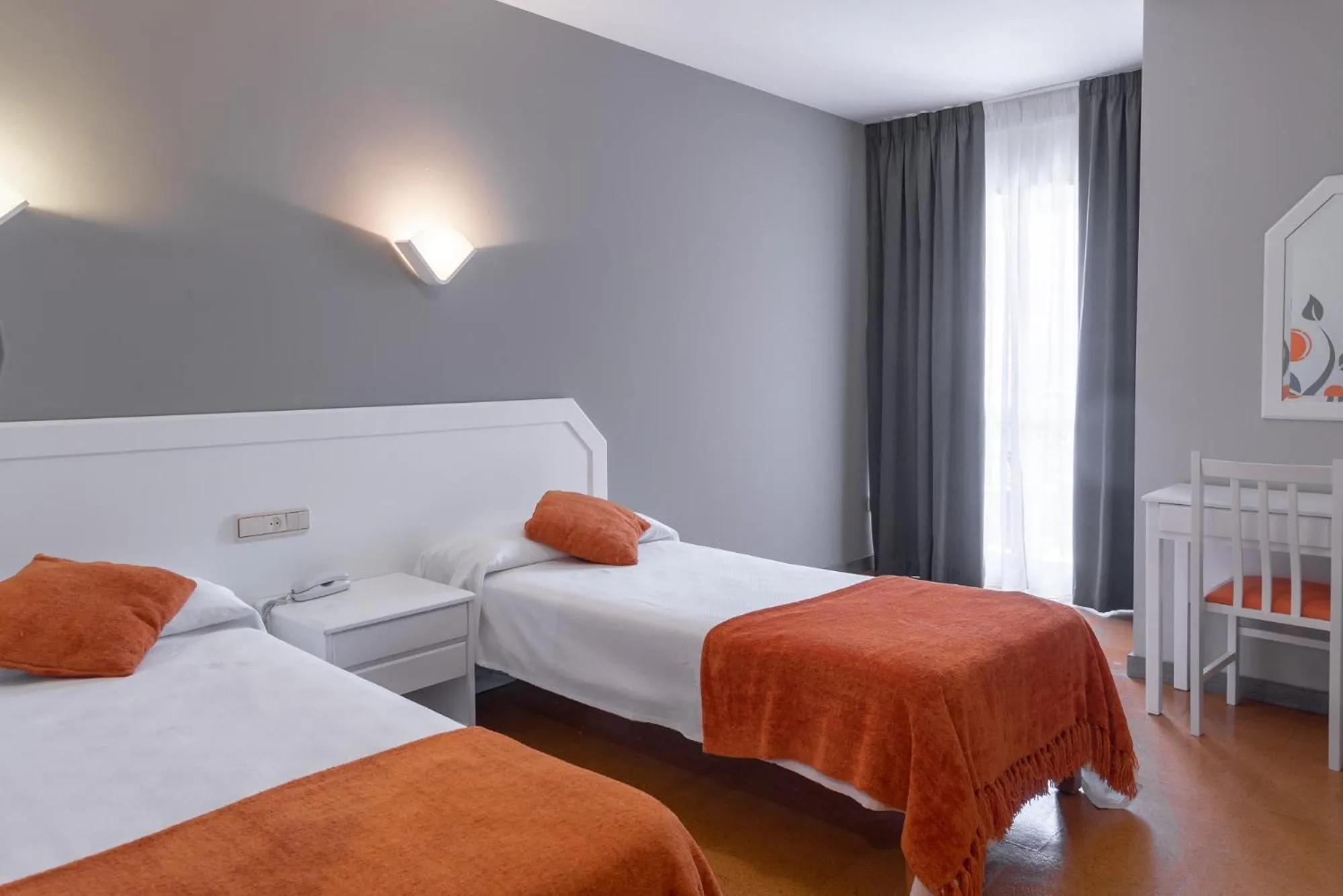 Bed in Hotel Los Naranjos