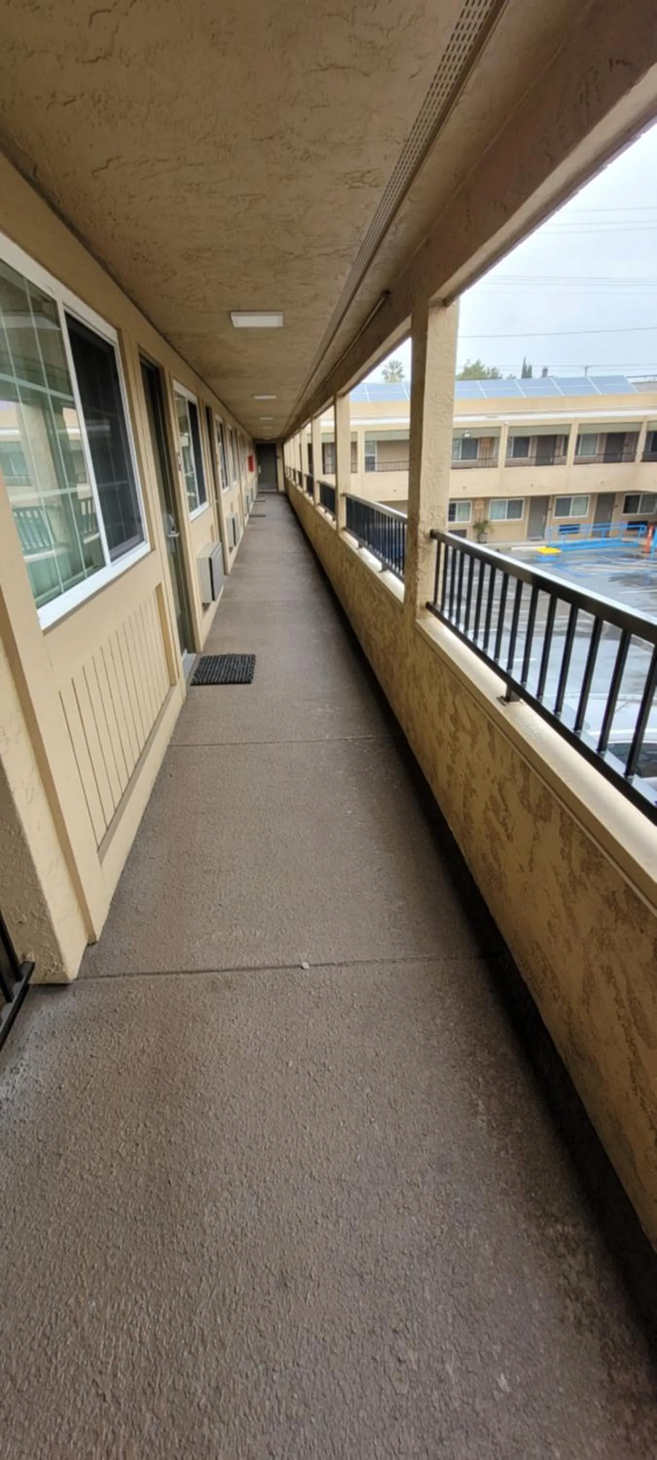 Balcony/Terrace in Harvey's Motel SDSU La Mesa San Diego