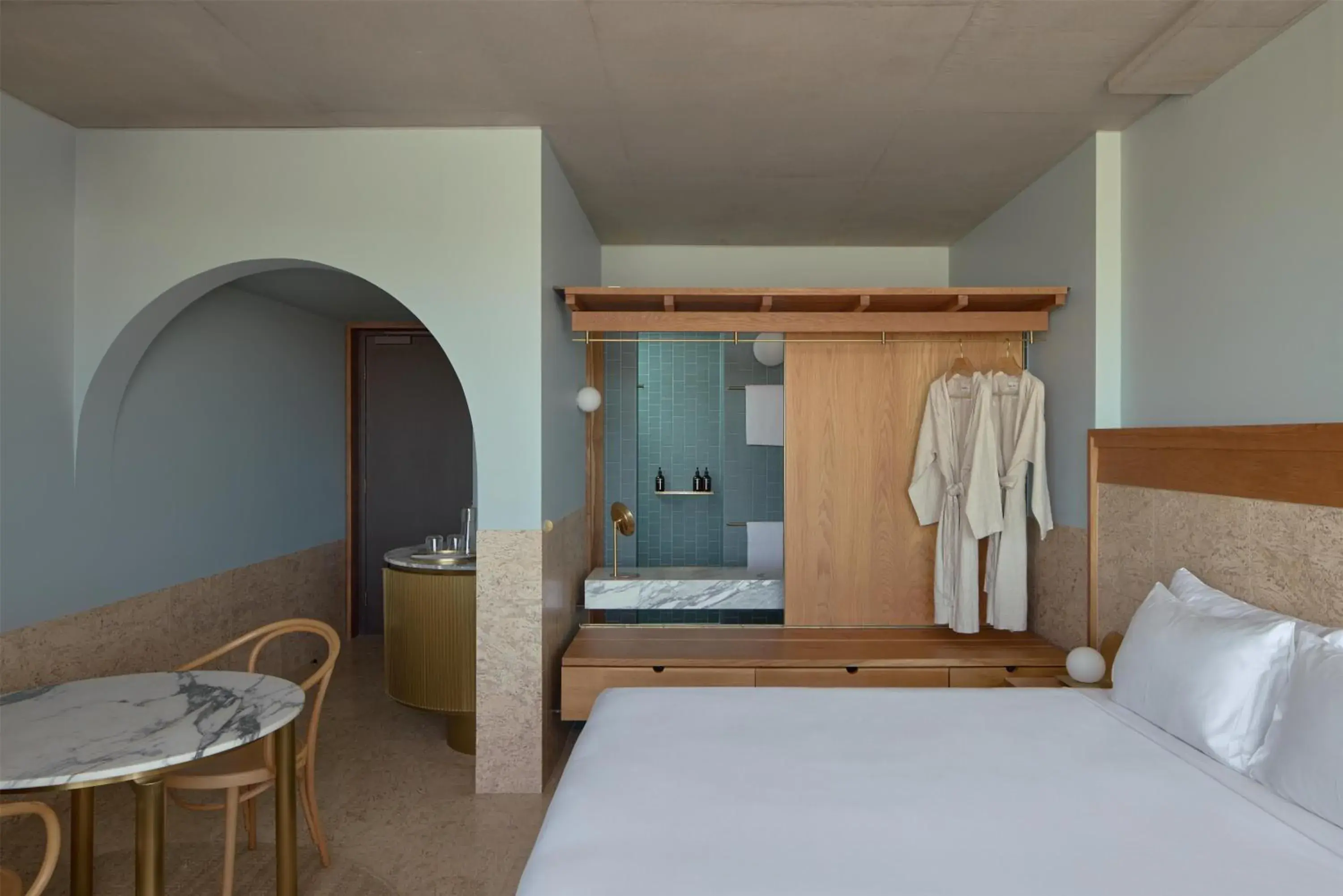 Bed in The Calile Hotel Bed in The Calile Hotel