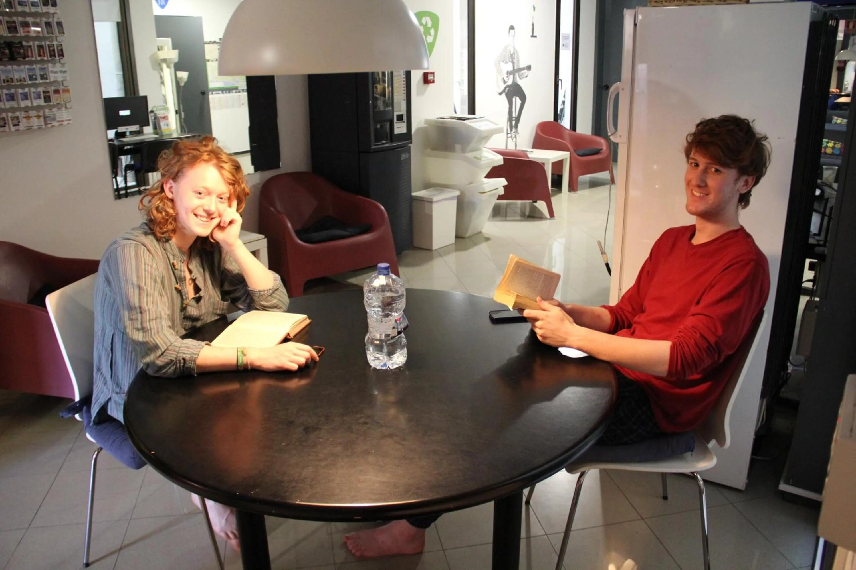 group of guests in Alternative Creative Youth Hostel Barcelona