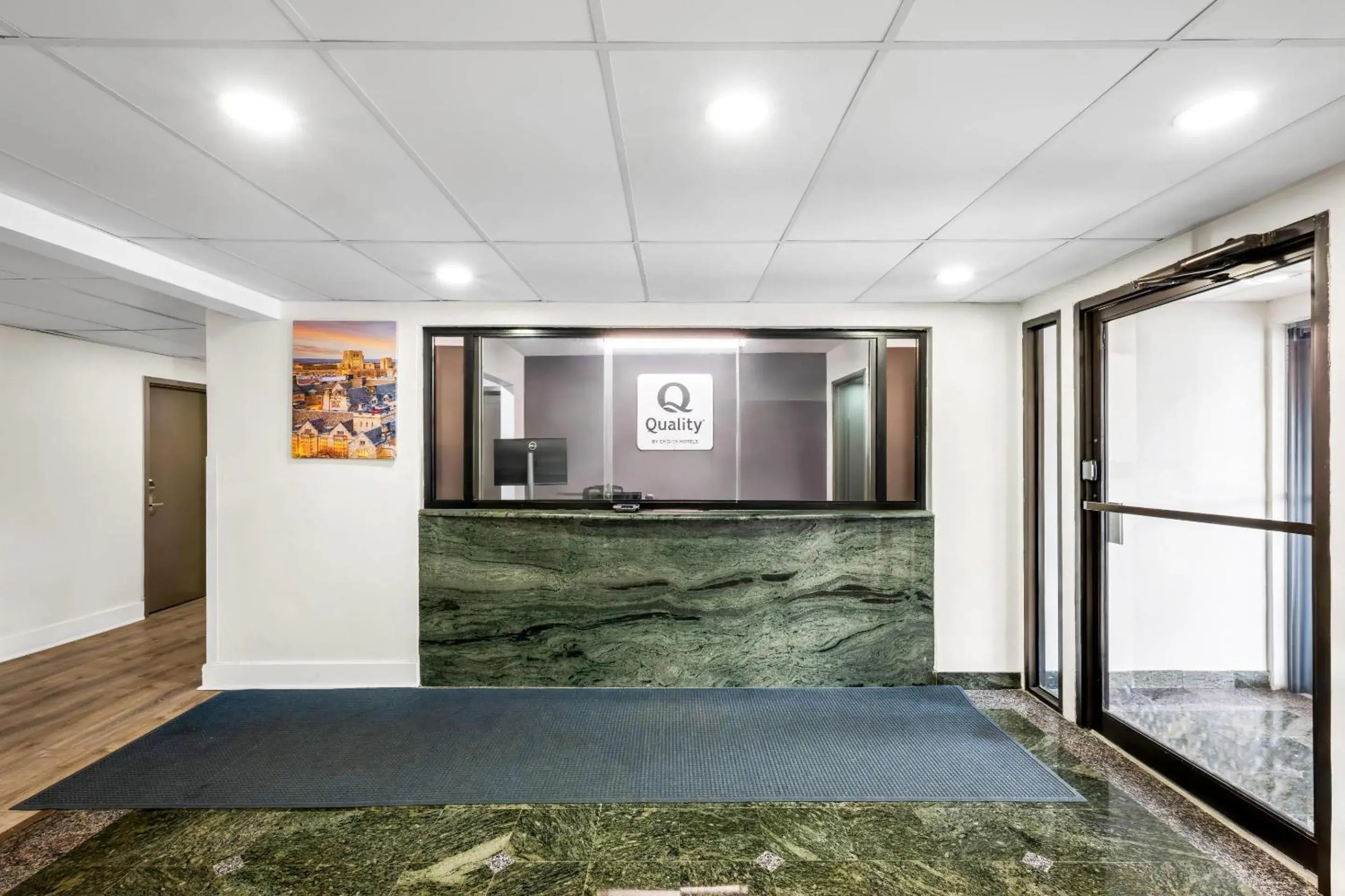 Lobby or reception in Quality Inn Lobby or reception in Quality Inn
