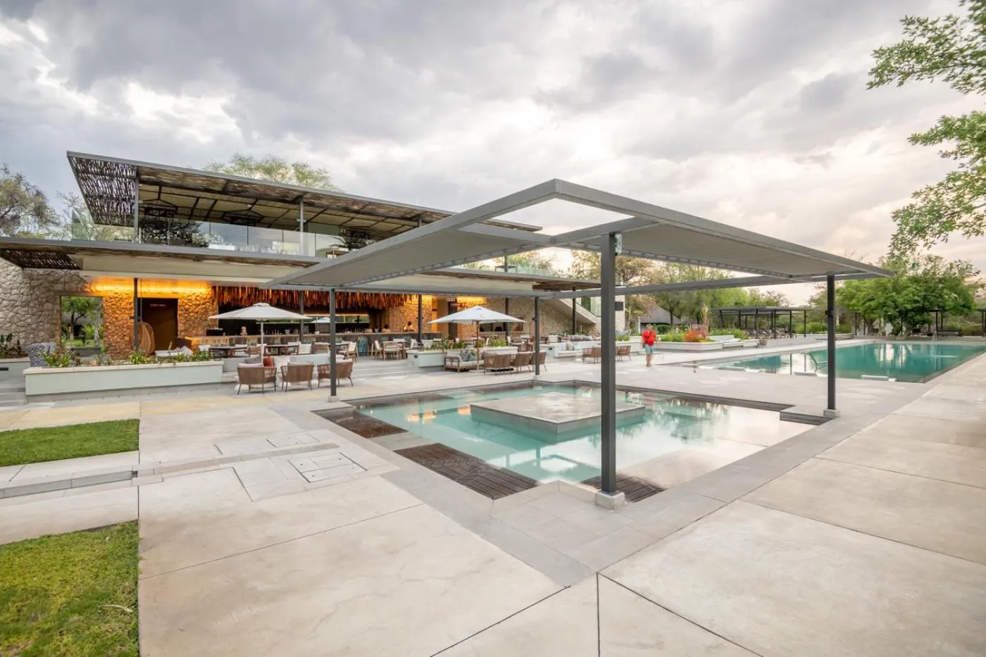 Swimming pool in Mokuti Etosha