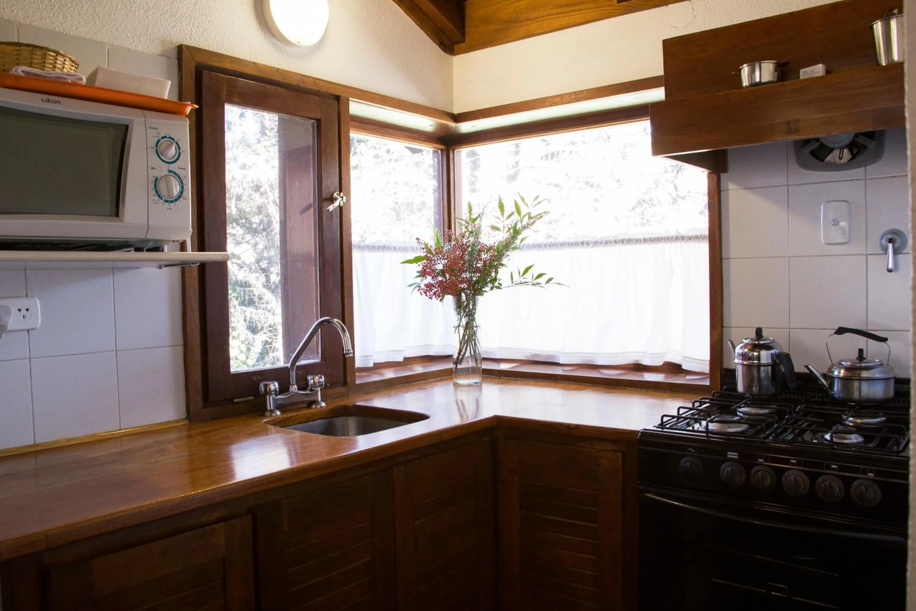 Kitchen or kitchenette in Rincón de los Andes Resort
