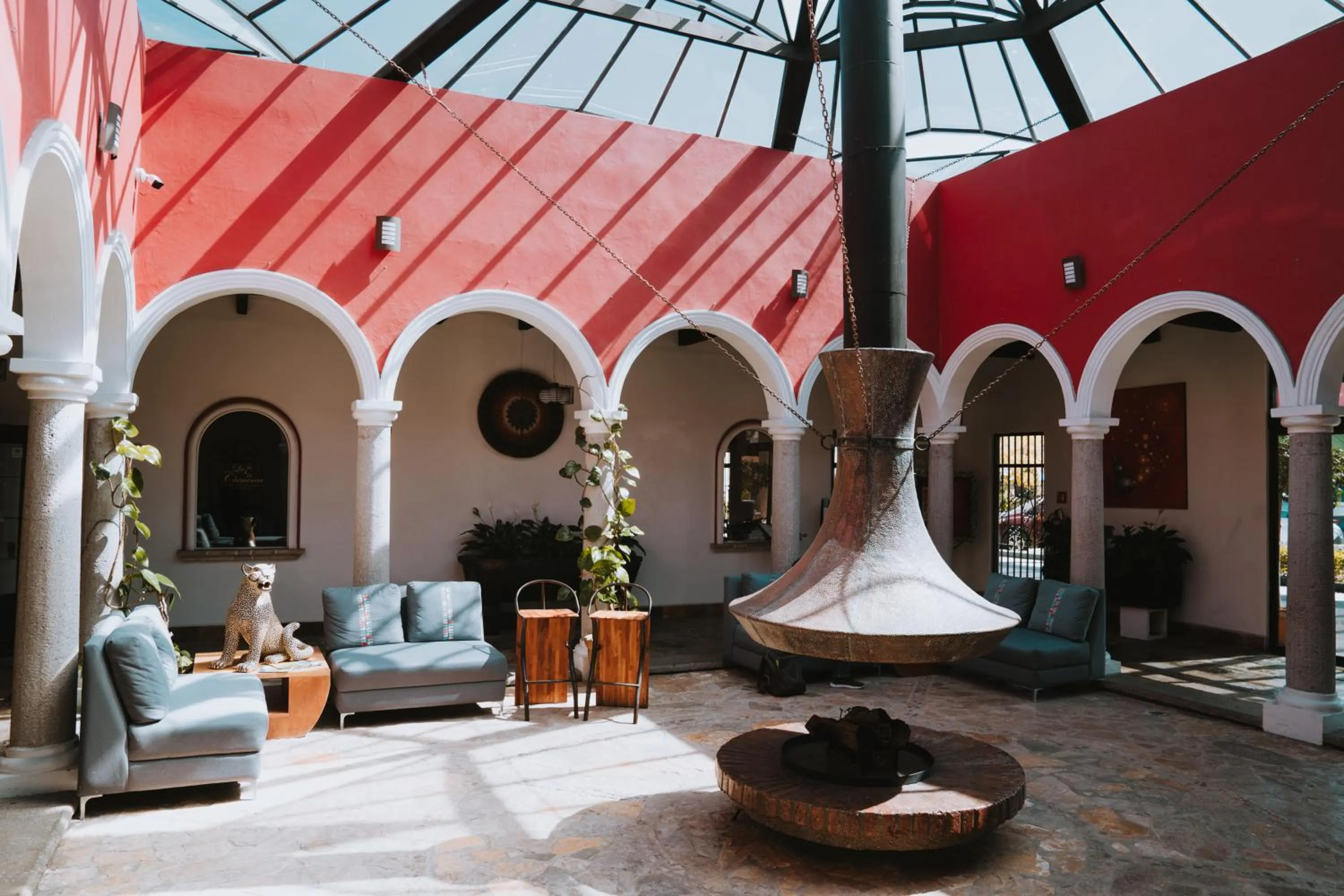 Living room in Hotel Villa Mercedes San Cristobal