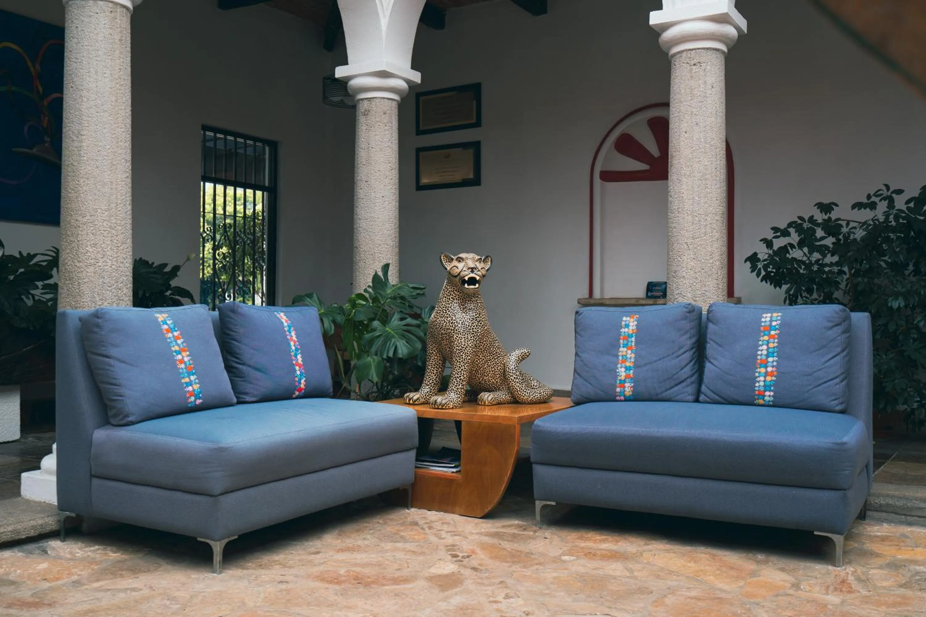 Living room in Hotel Villa Mercedes San Cristobal