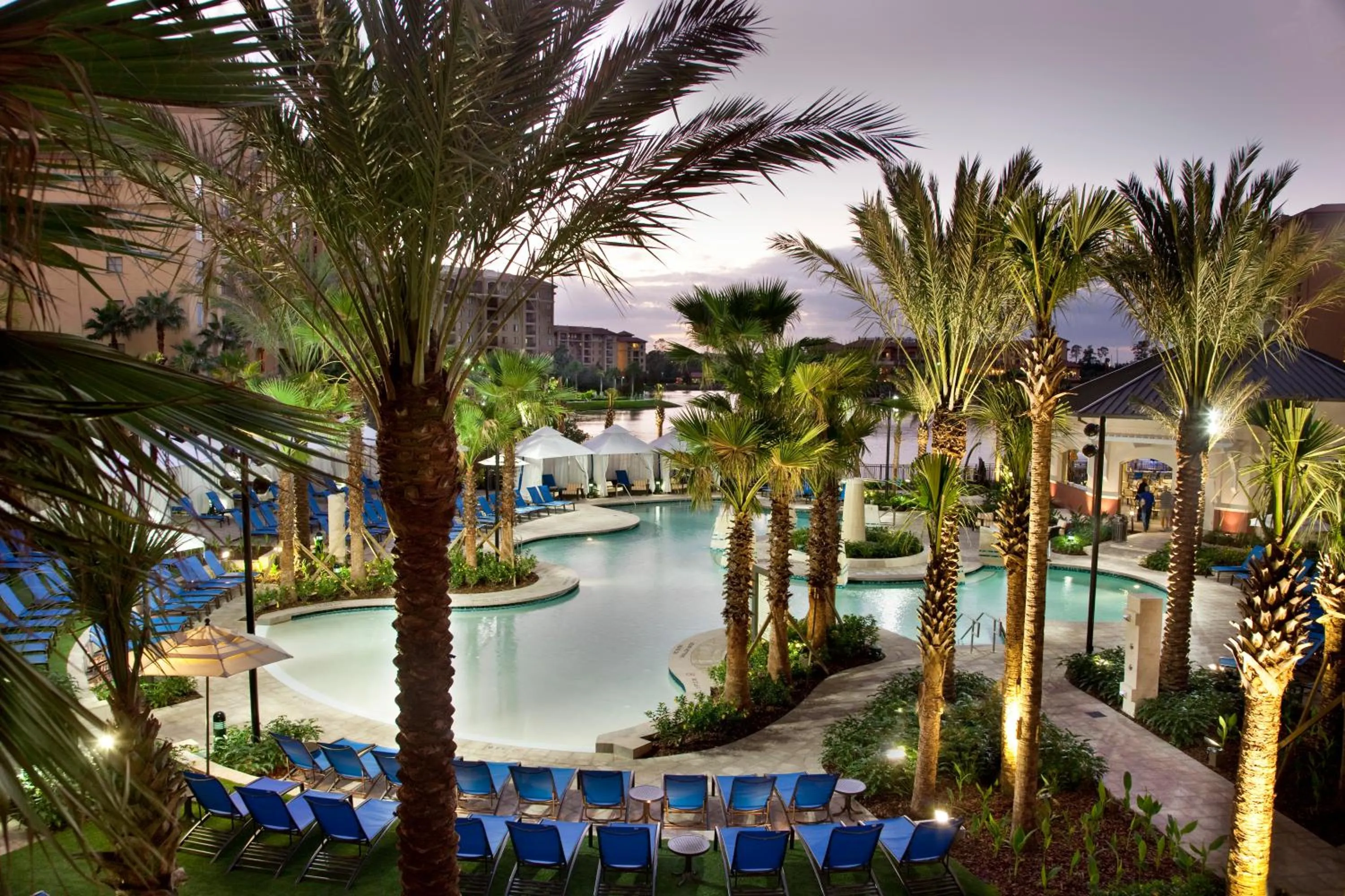Swimming pool in Wyndham Grand Orlando Resort Bonnet Creek