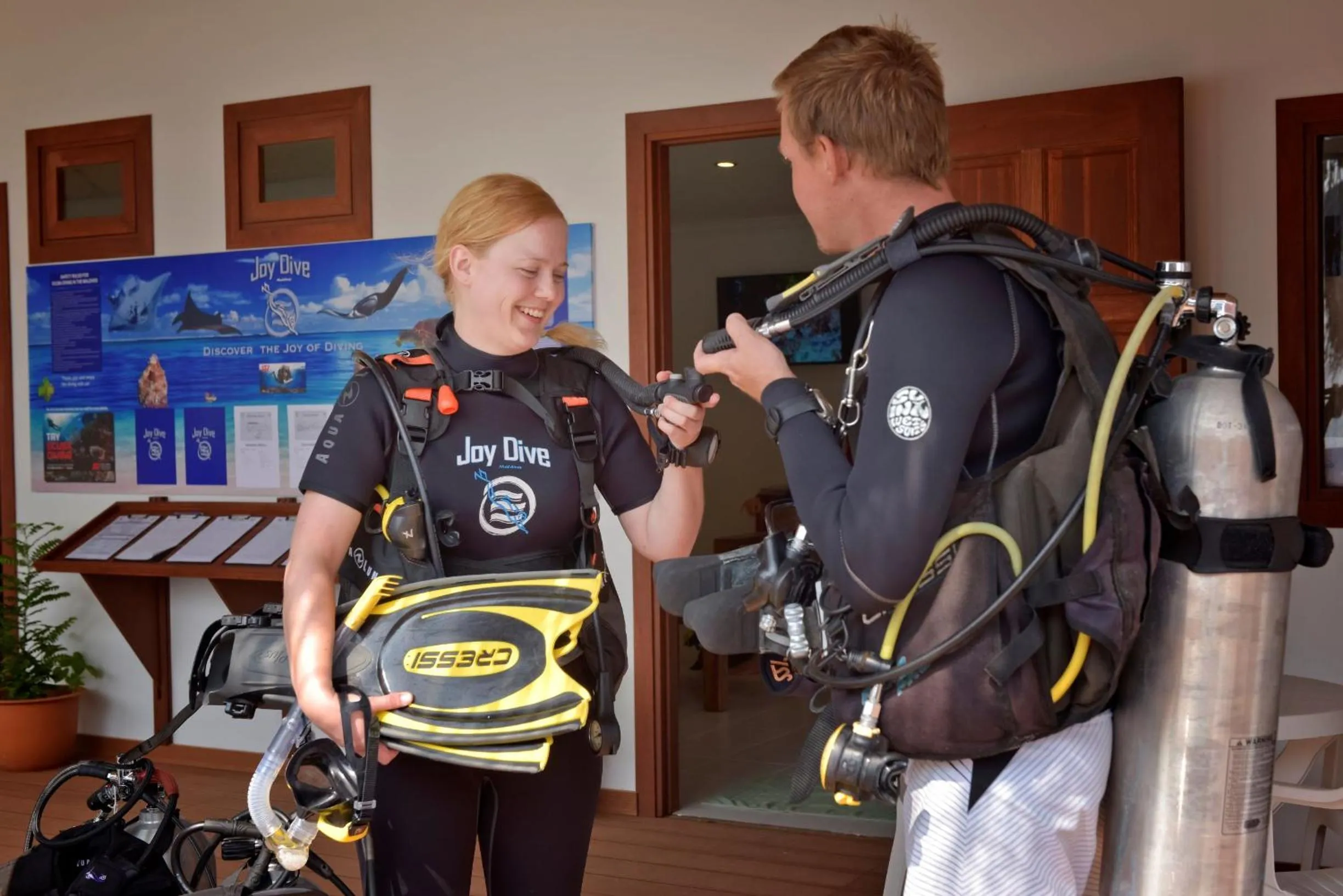 Diving in Dreamland Maldives Resort