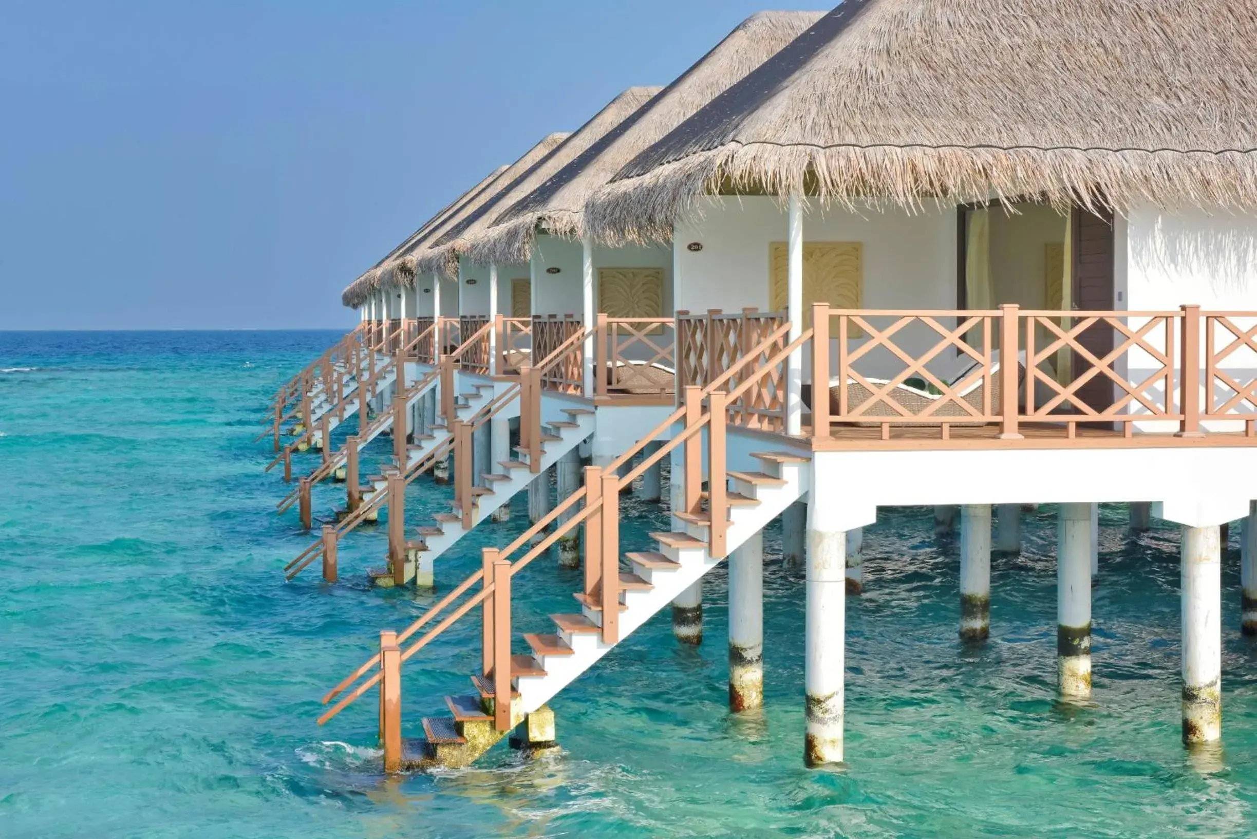 Sea view in Dreamland Maldives Resort Sea view in Dreamland Maldives Resort