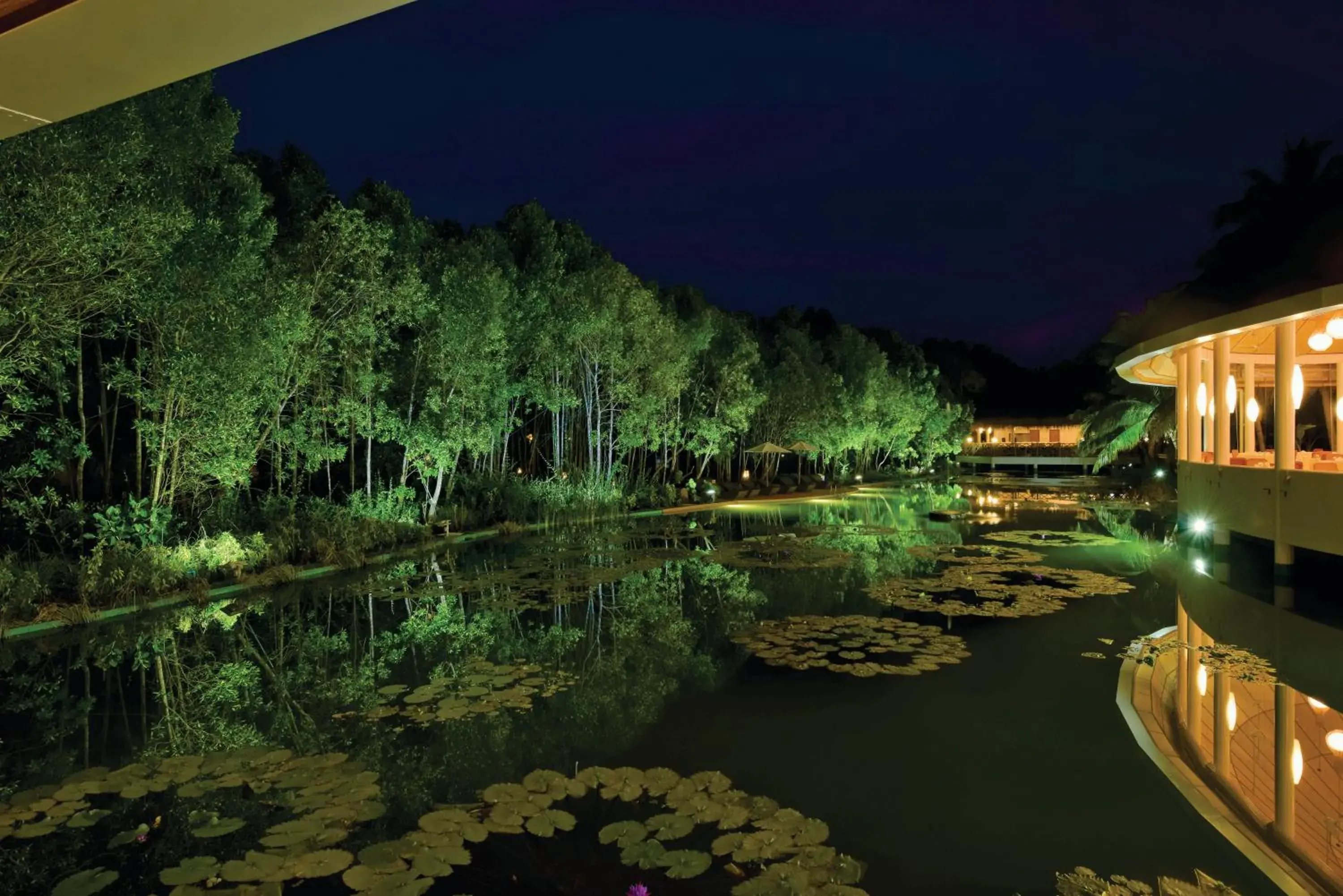 Lake view in Dreamland Maldives Resort Lake view in Dreamland Maldives Resort