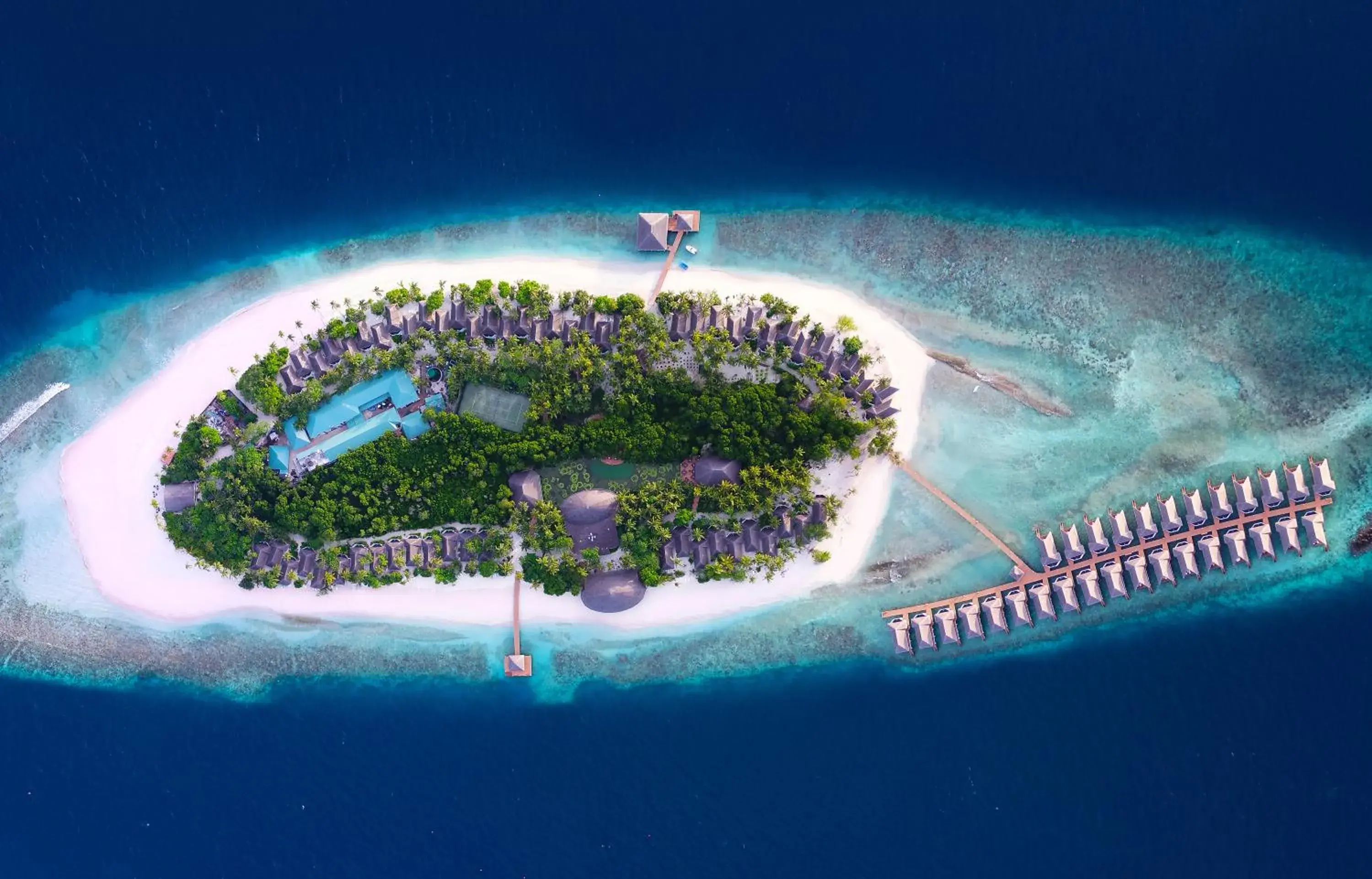 Landmark view in Dreamland Maldives Resort Landmark view in Dreamland Maldives Resort