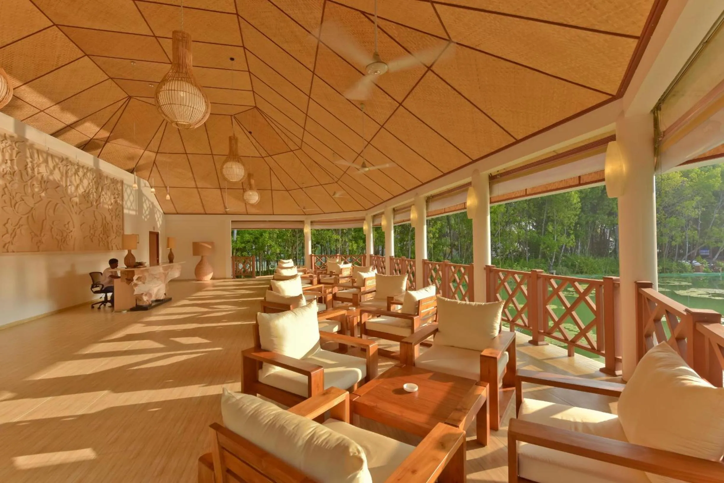 Seating area in Dreamland Maldives Resort