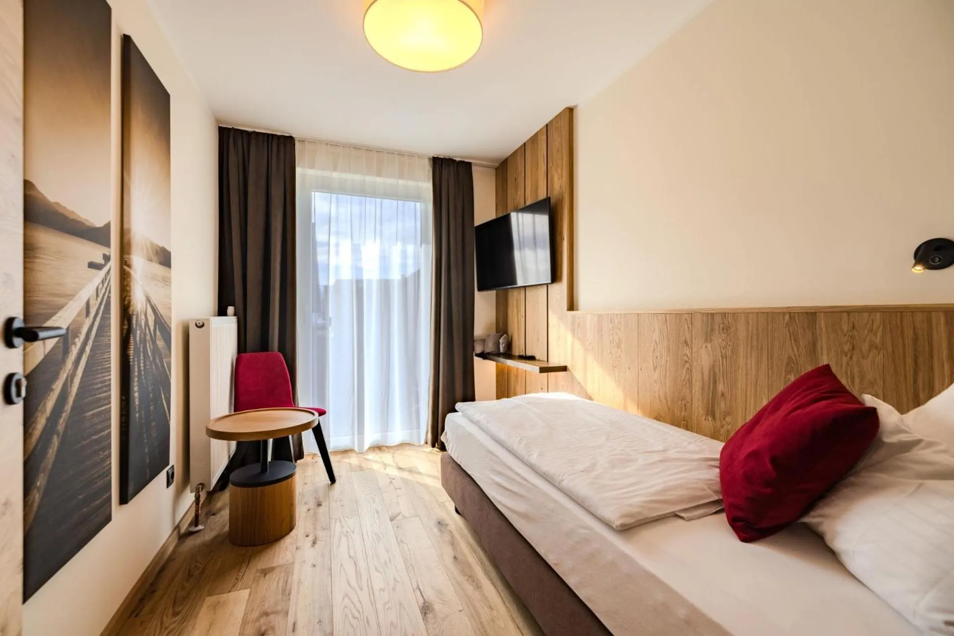 Bed in Hotel Haberl - Attersee