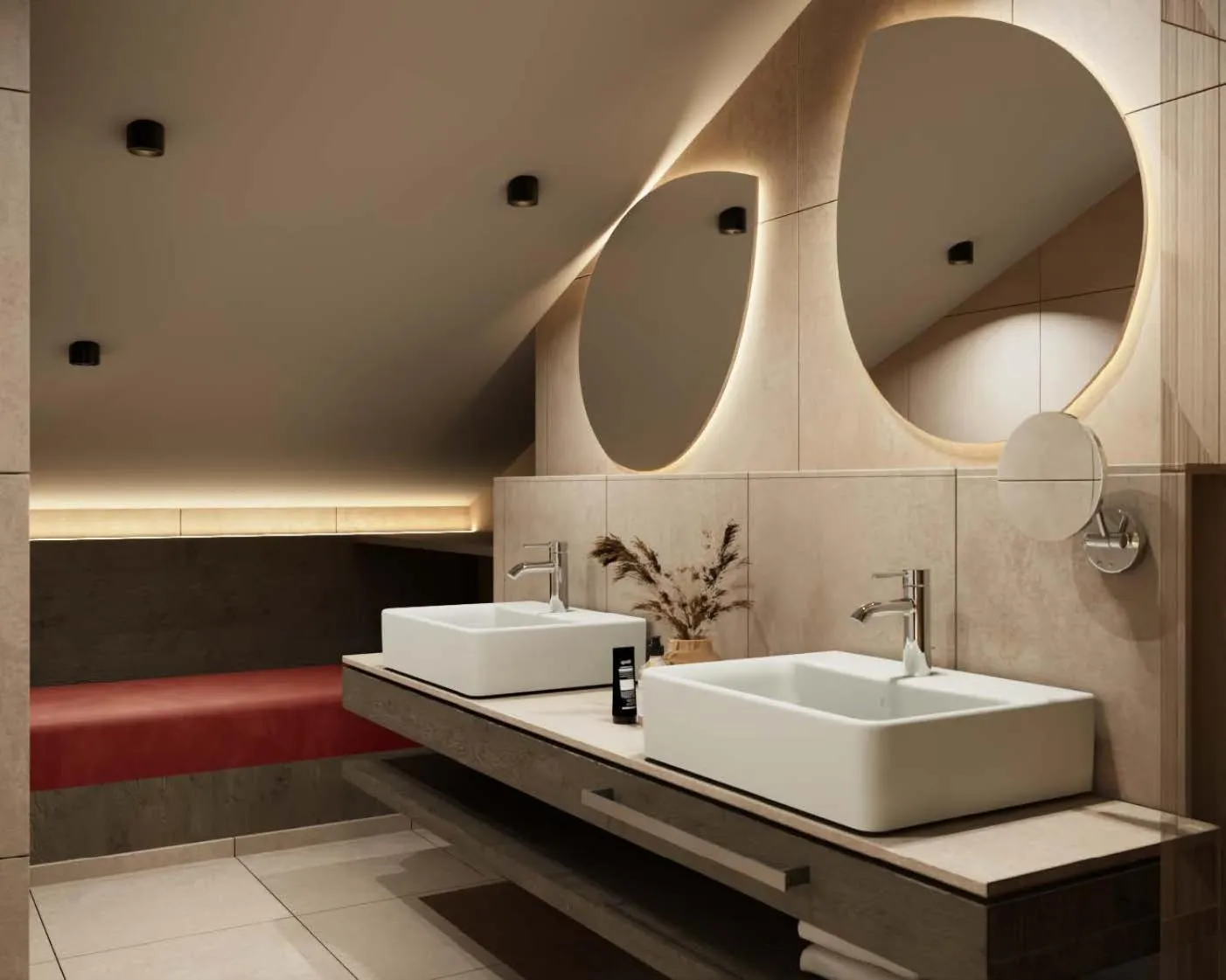 Bathroom in Hotel Haberl - Attersee