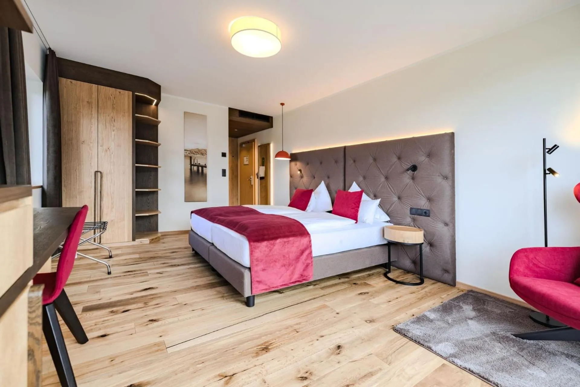 Bed in Hotel Haberl - Attersee