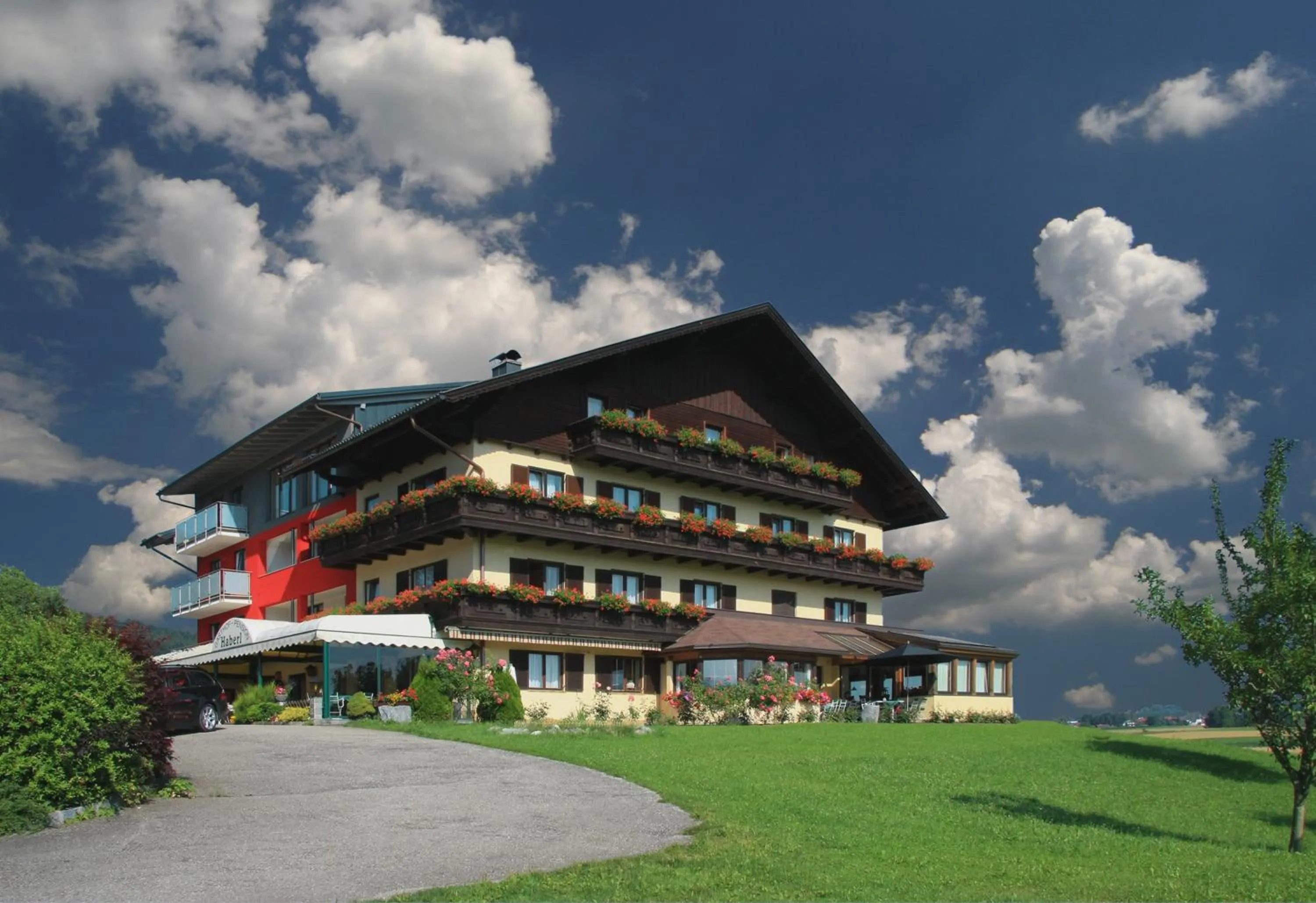 Facade/entrance in Hotel Haberl - Attersee