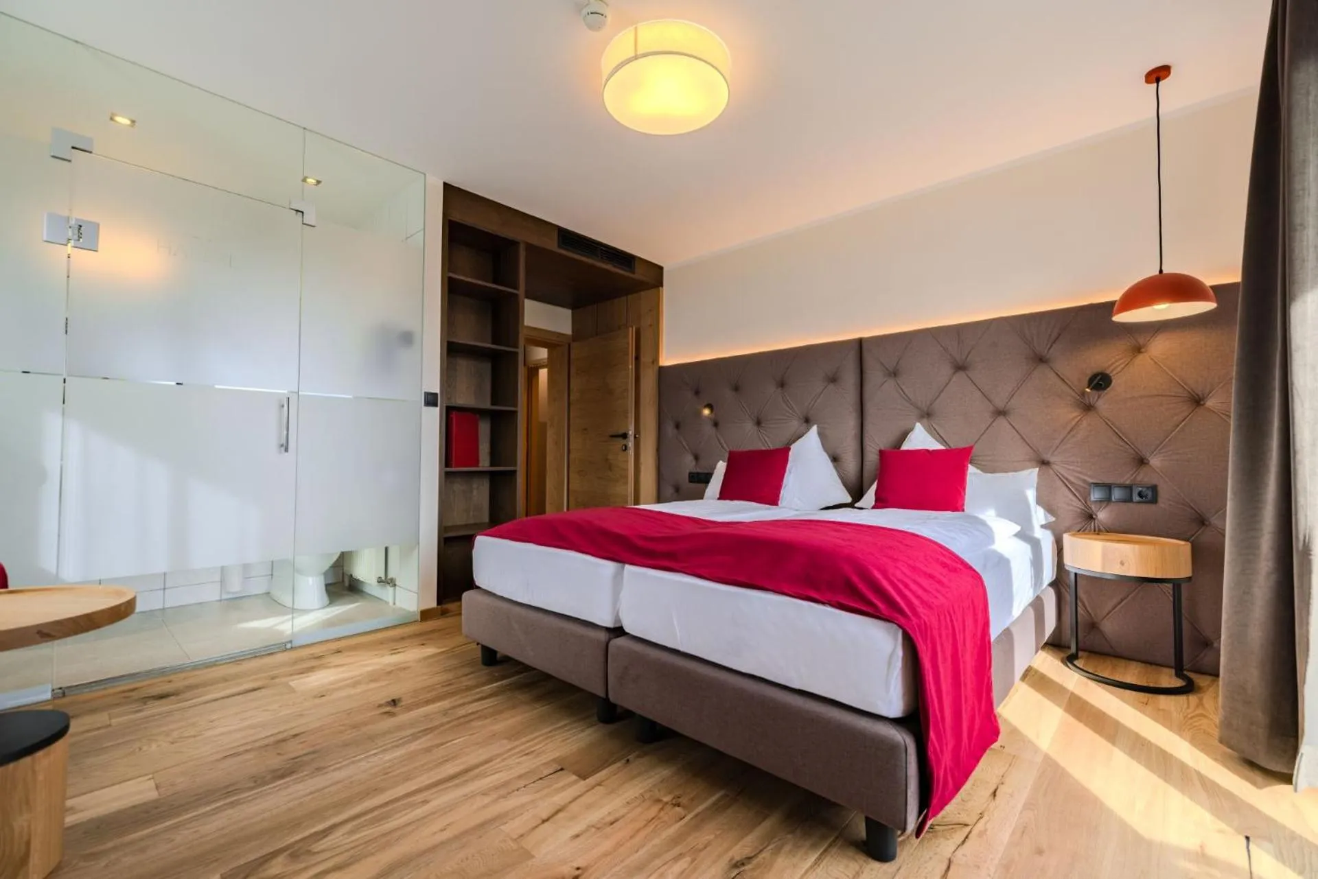 Bed in Hotel Haberl - Attersee