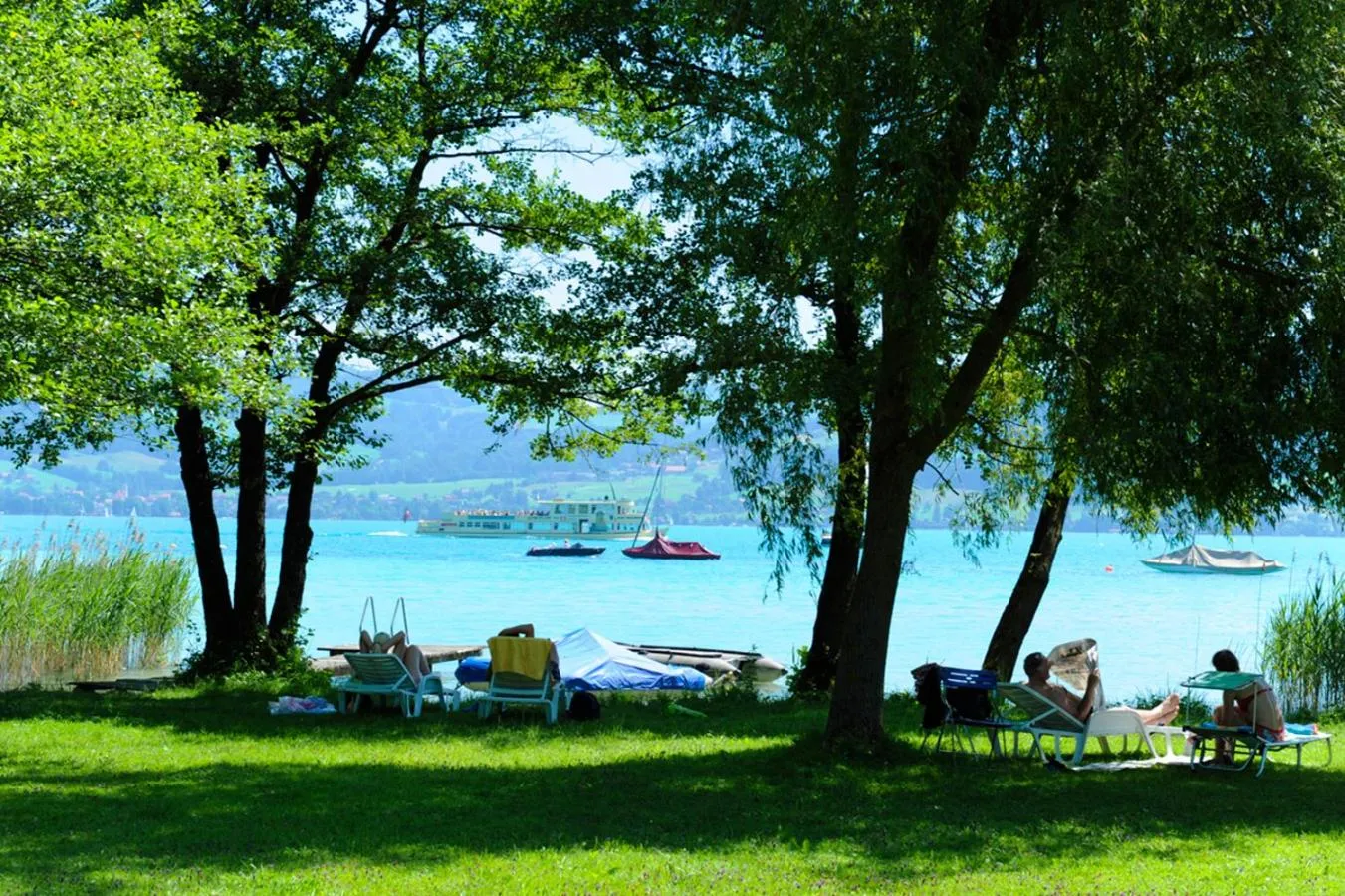 Beach in Hotel Haberl - Attersee