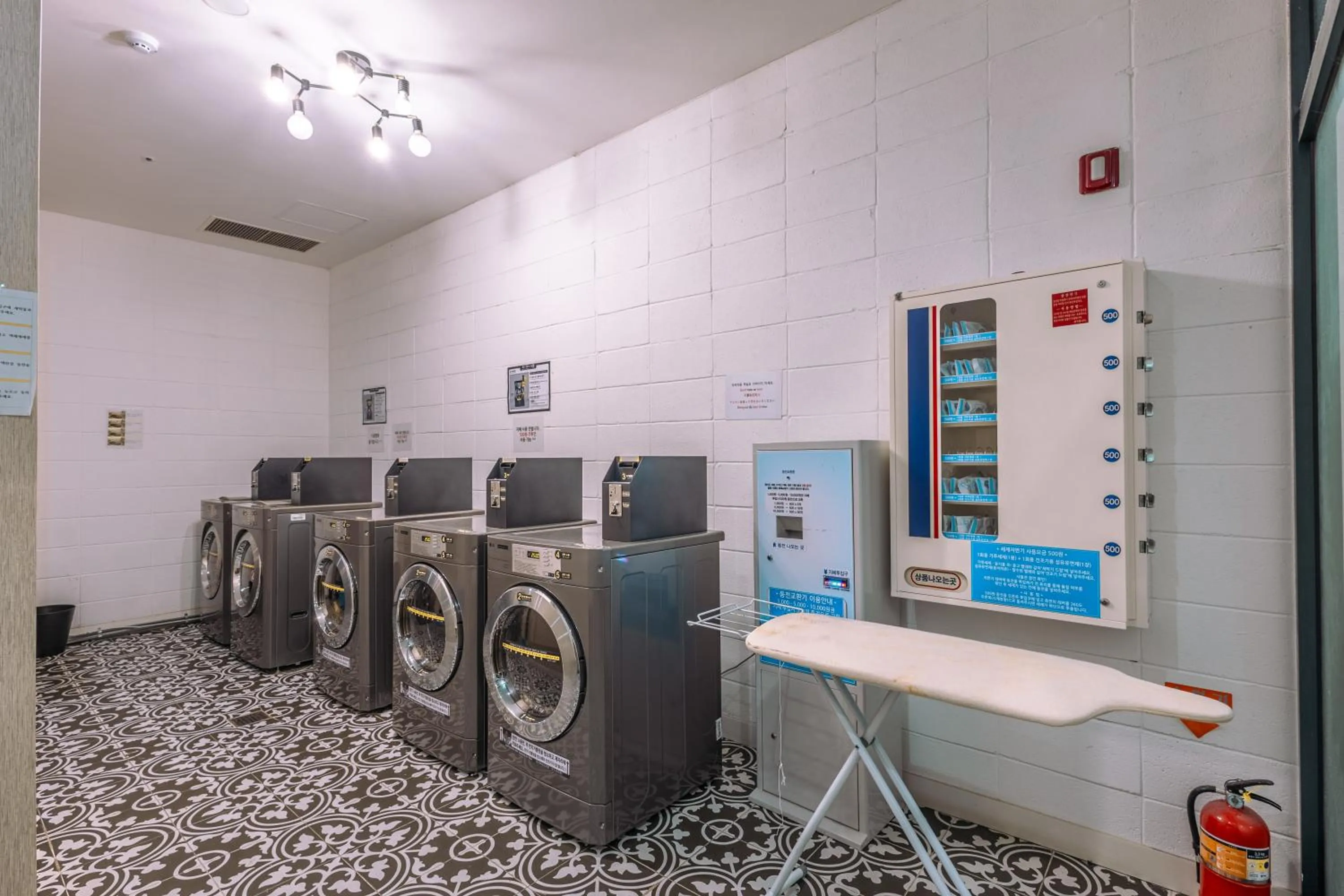 washing machine in JK Blossom Hotel
