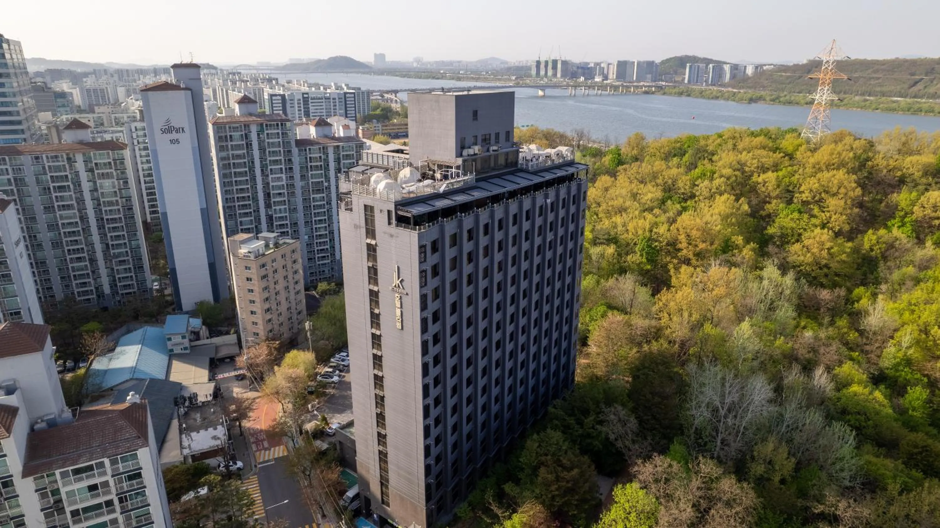 Property building in JK Blossom Hotel