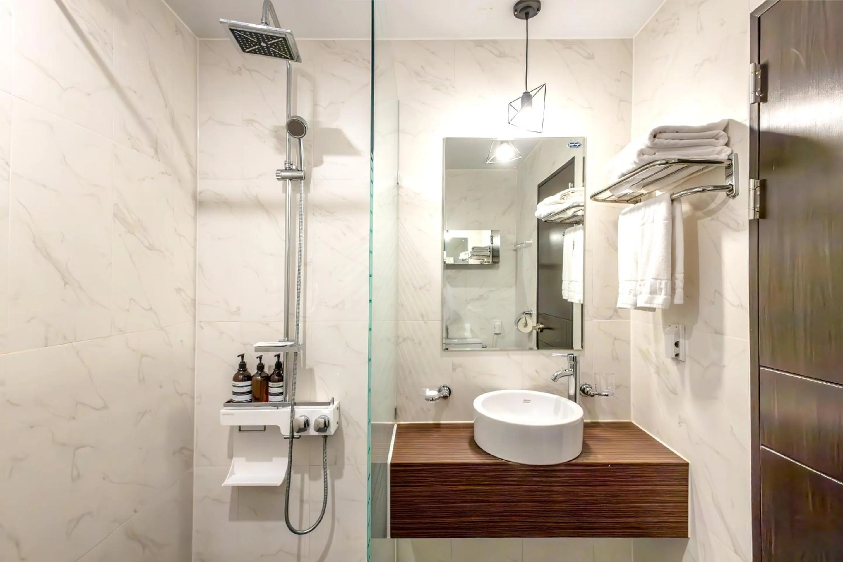 Bathroom in JK Blossom Hotel