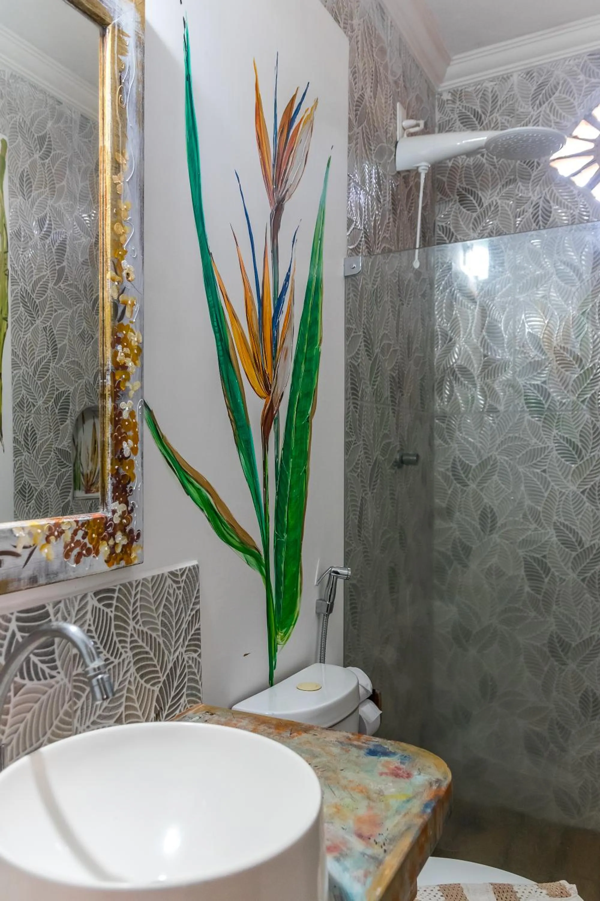 Shower in Hotel de Charme Castelinho