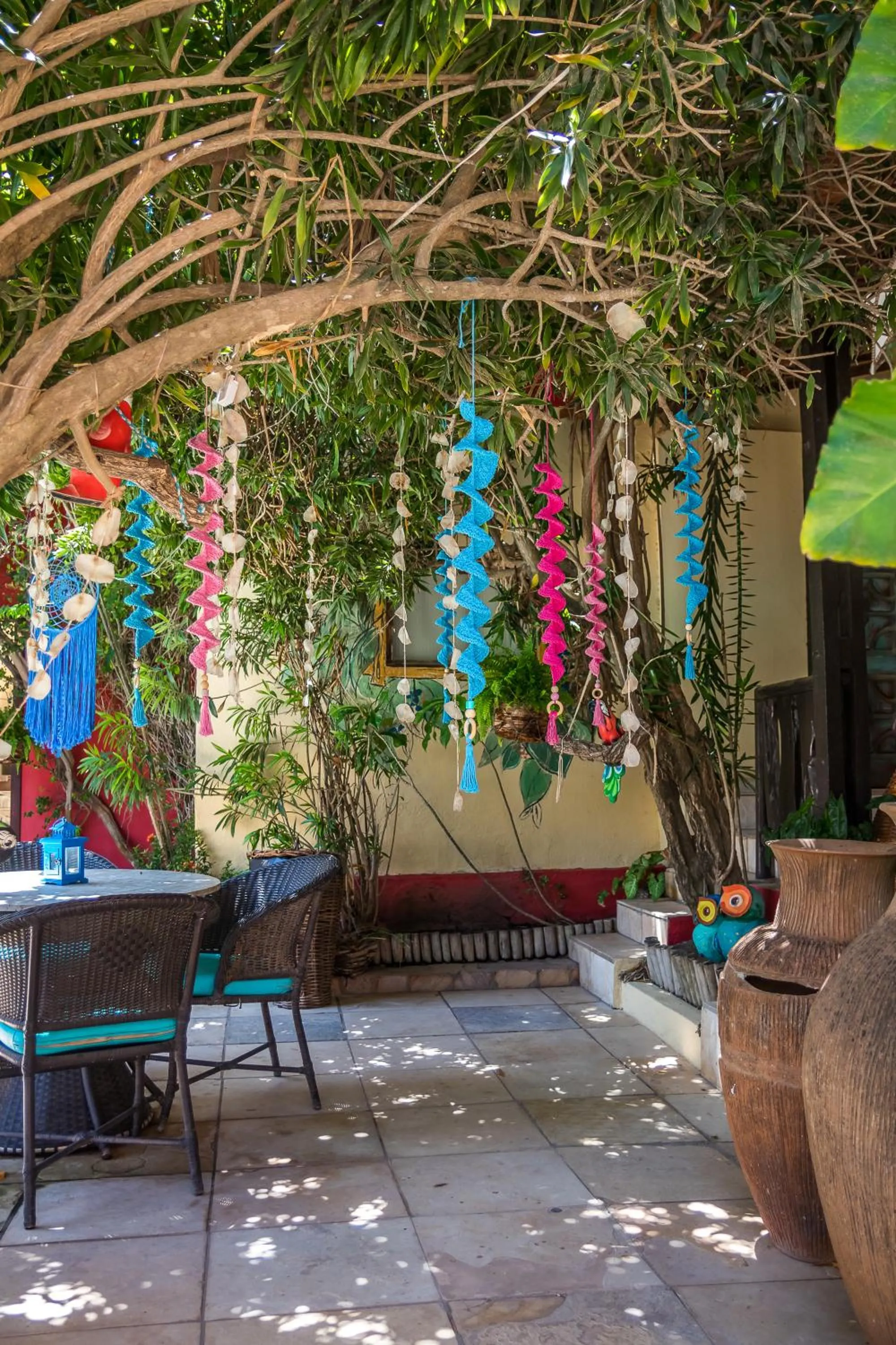 Patio in Hotel de Charme Castelinho