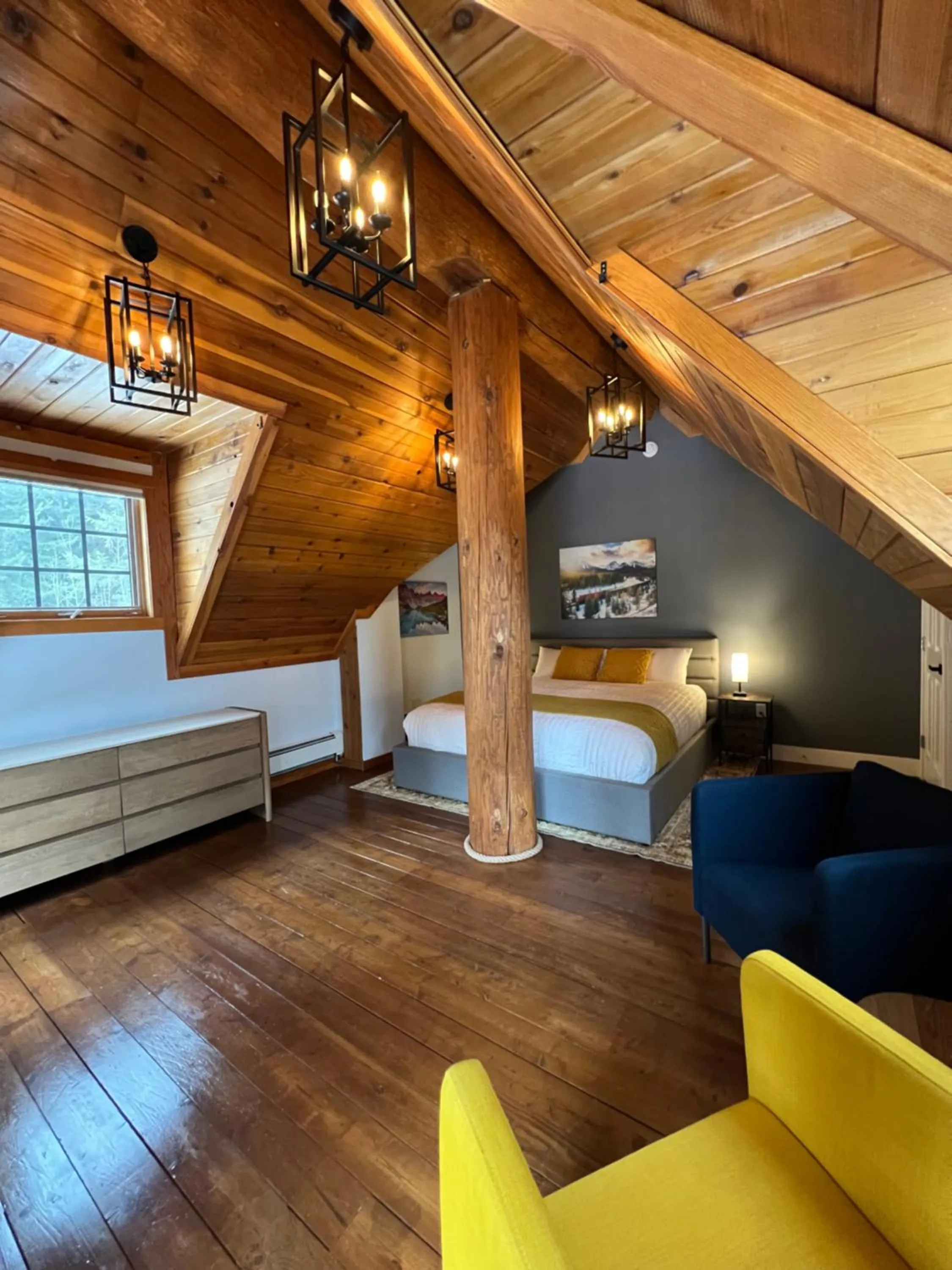 Bed in Winston Lodge