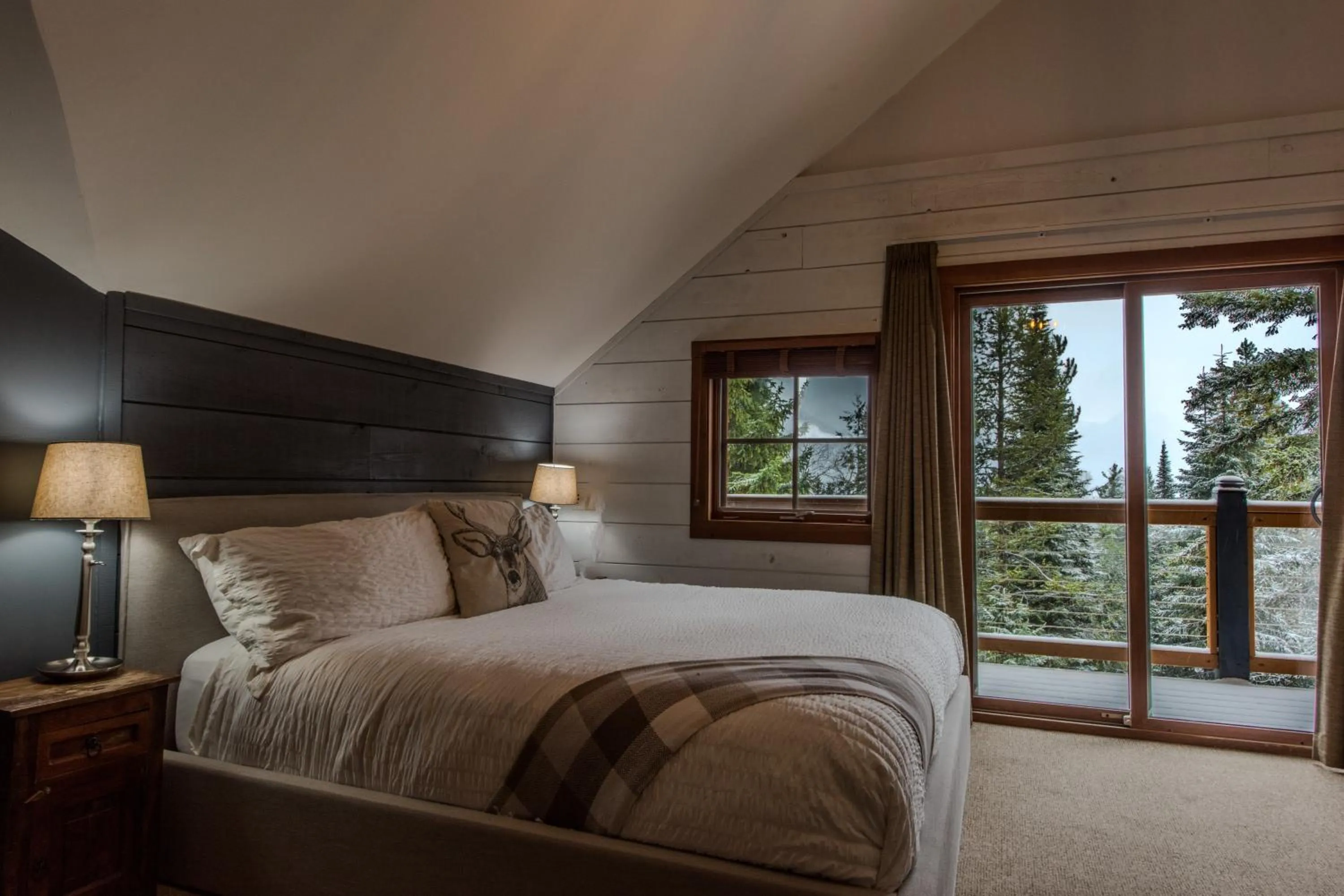 Bed in Winston Lodge