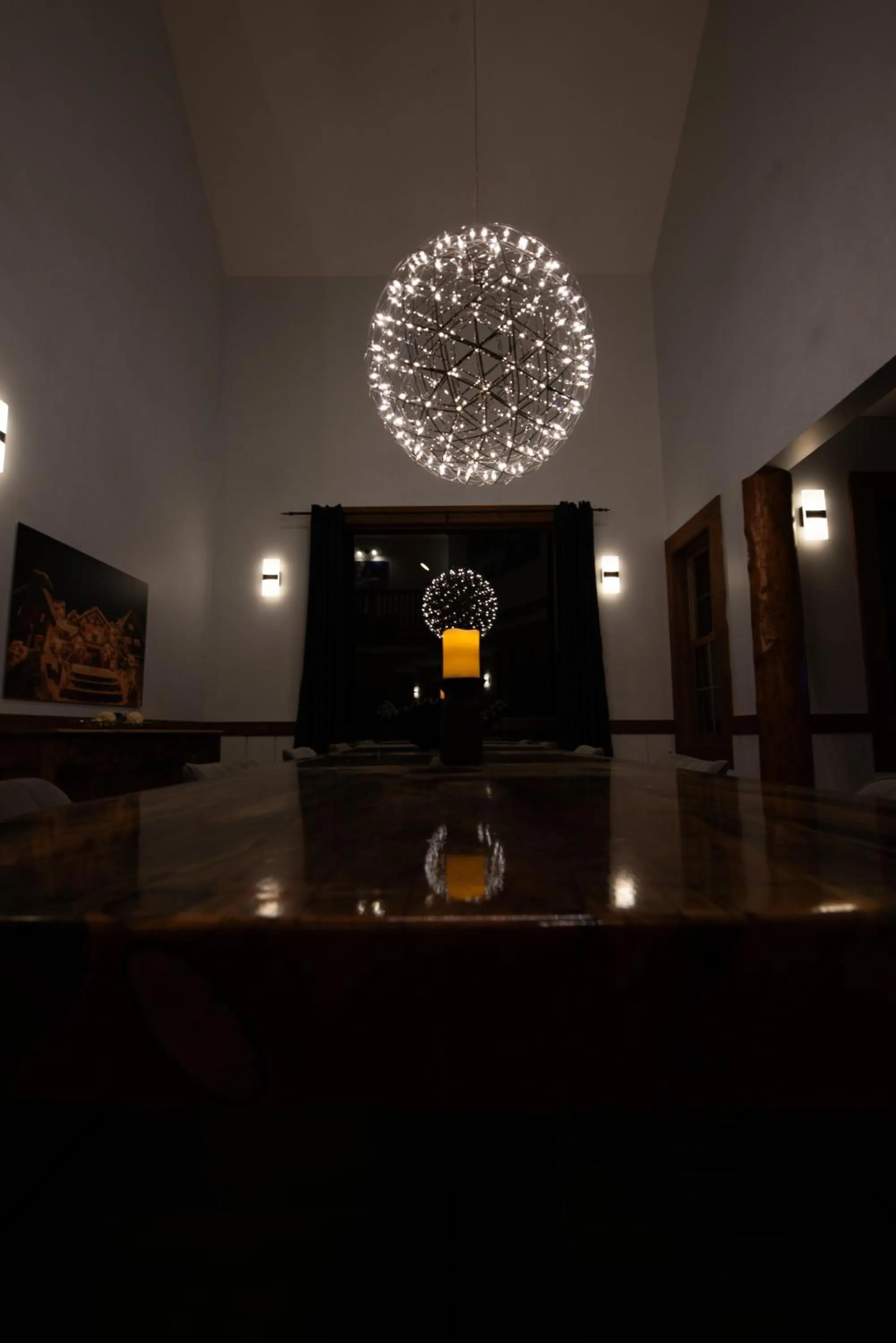 Communal lounge/ TV room in Winston Lodge