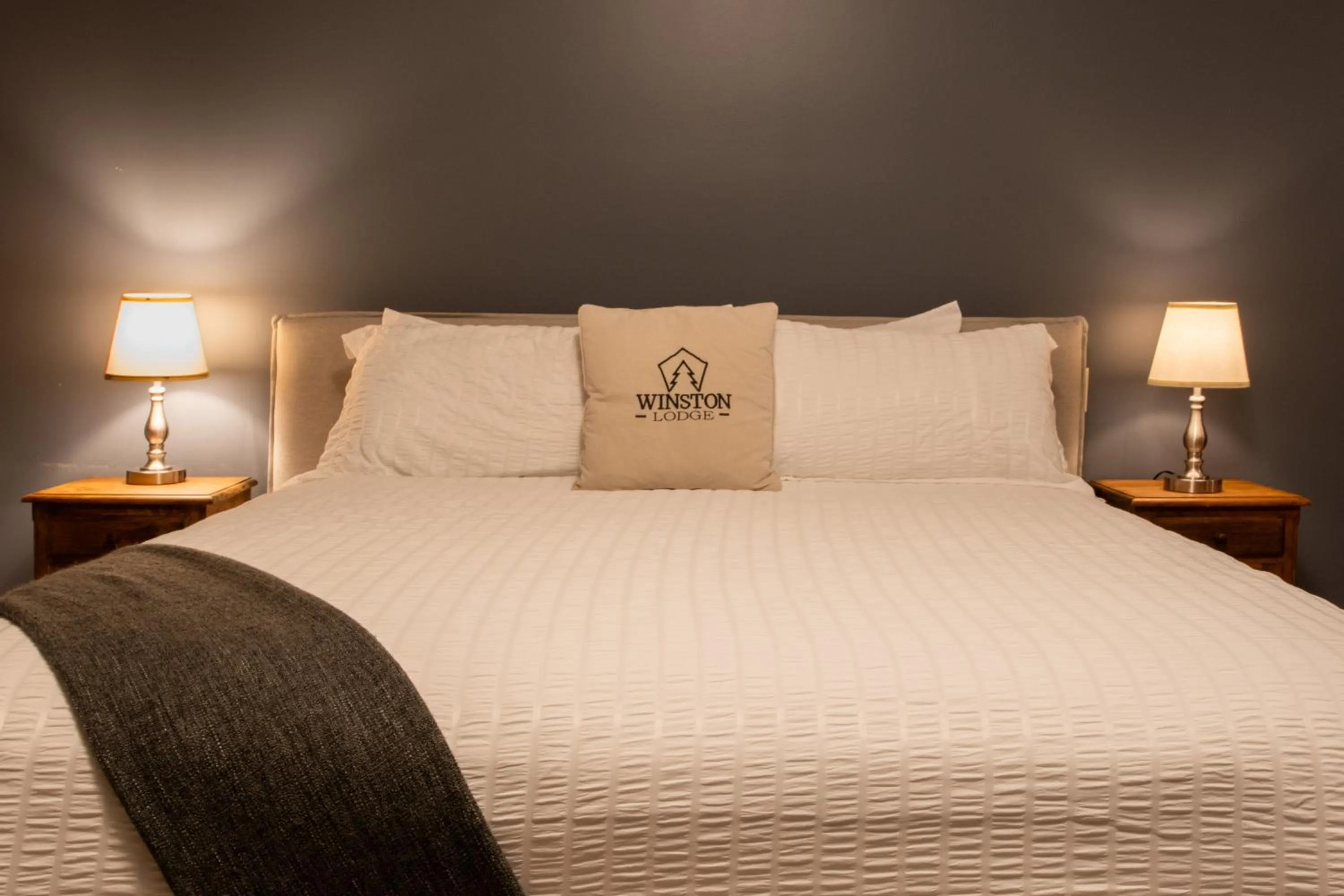 Bed in Winston Lodge