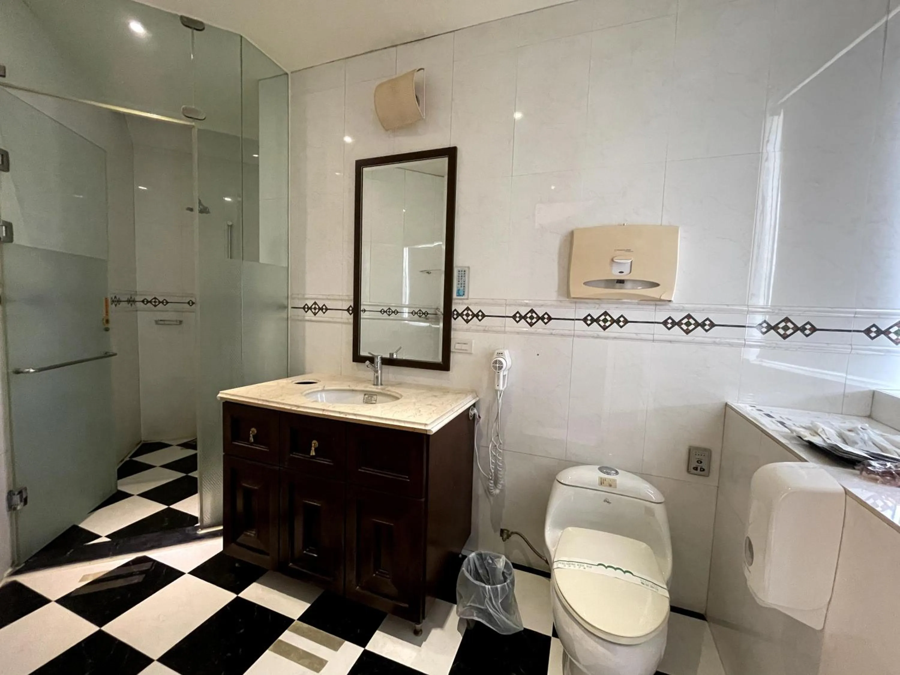 Bathroom in 國妃鷹堡時尚健康館King & Princess Motel