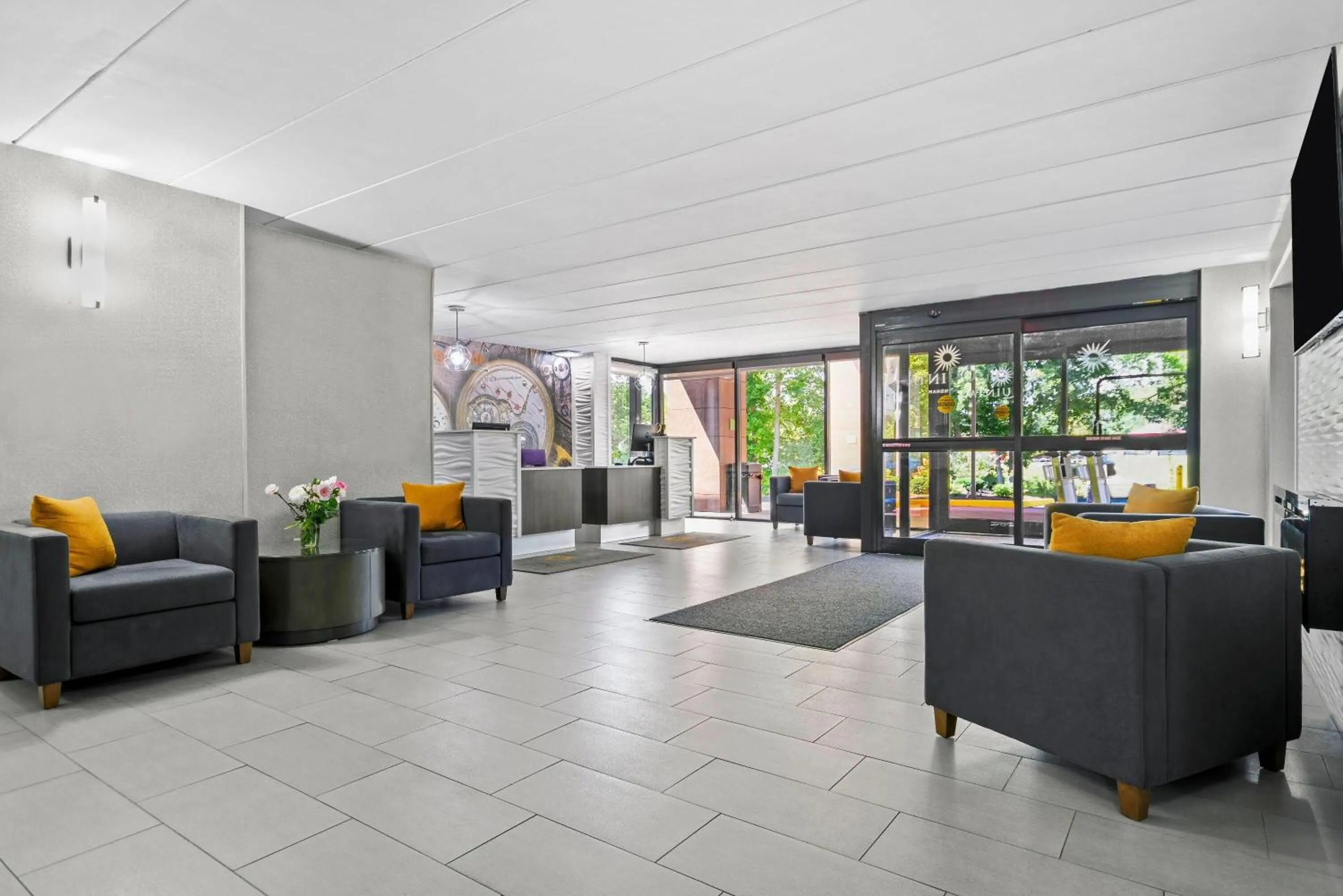 Lobby or reception in La Quinta by Wyndham Sturbridge