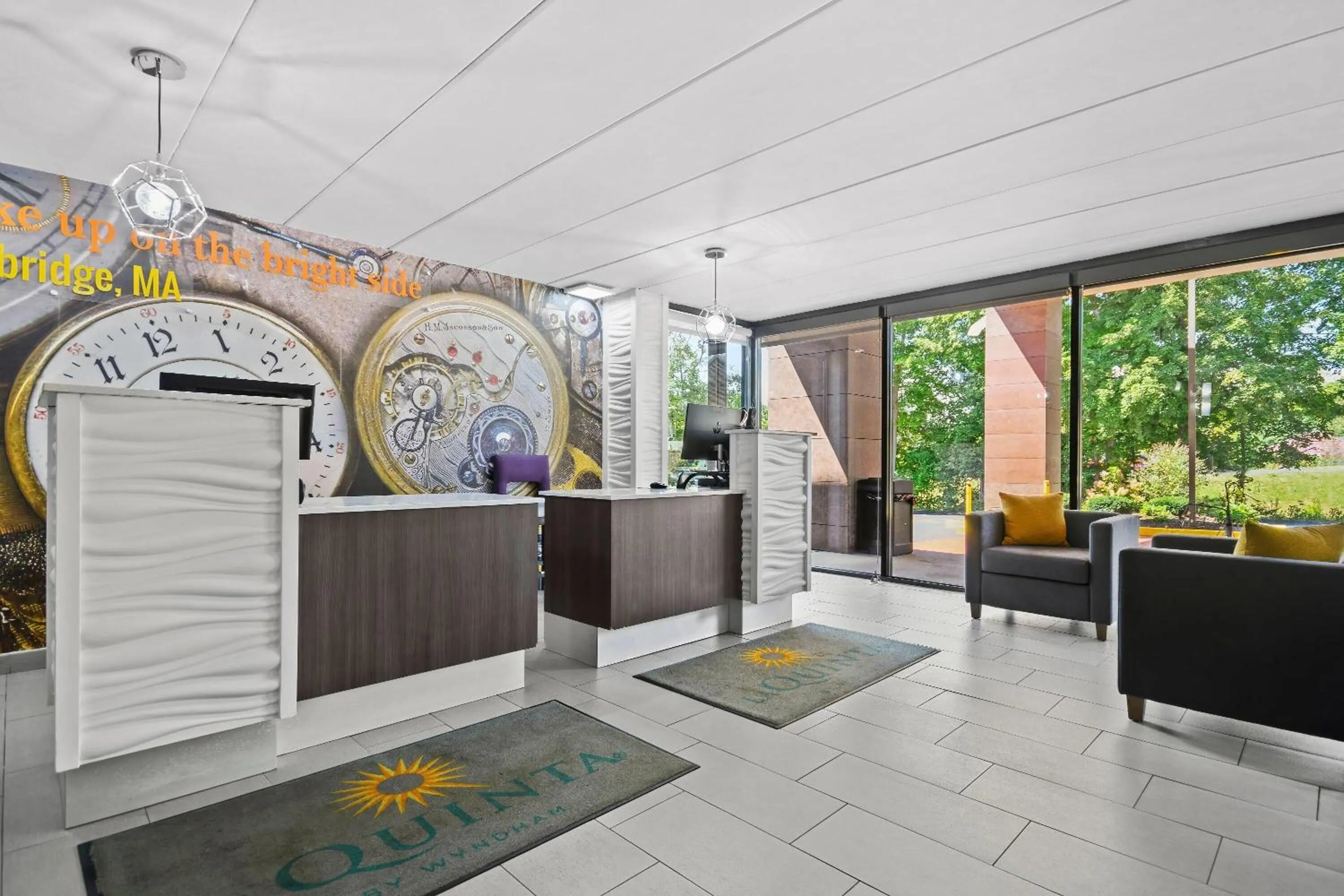 Lobby or reception in La Quinta by Wyndham Sturbridge