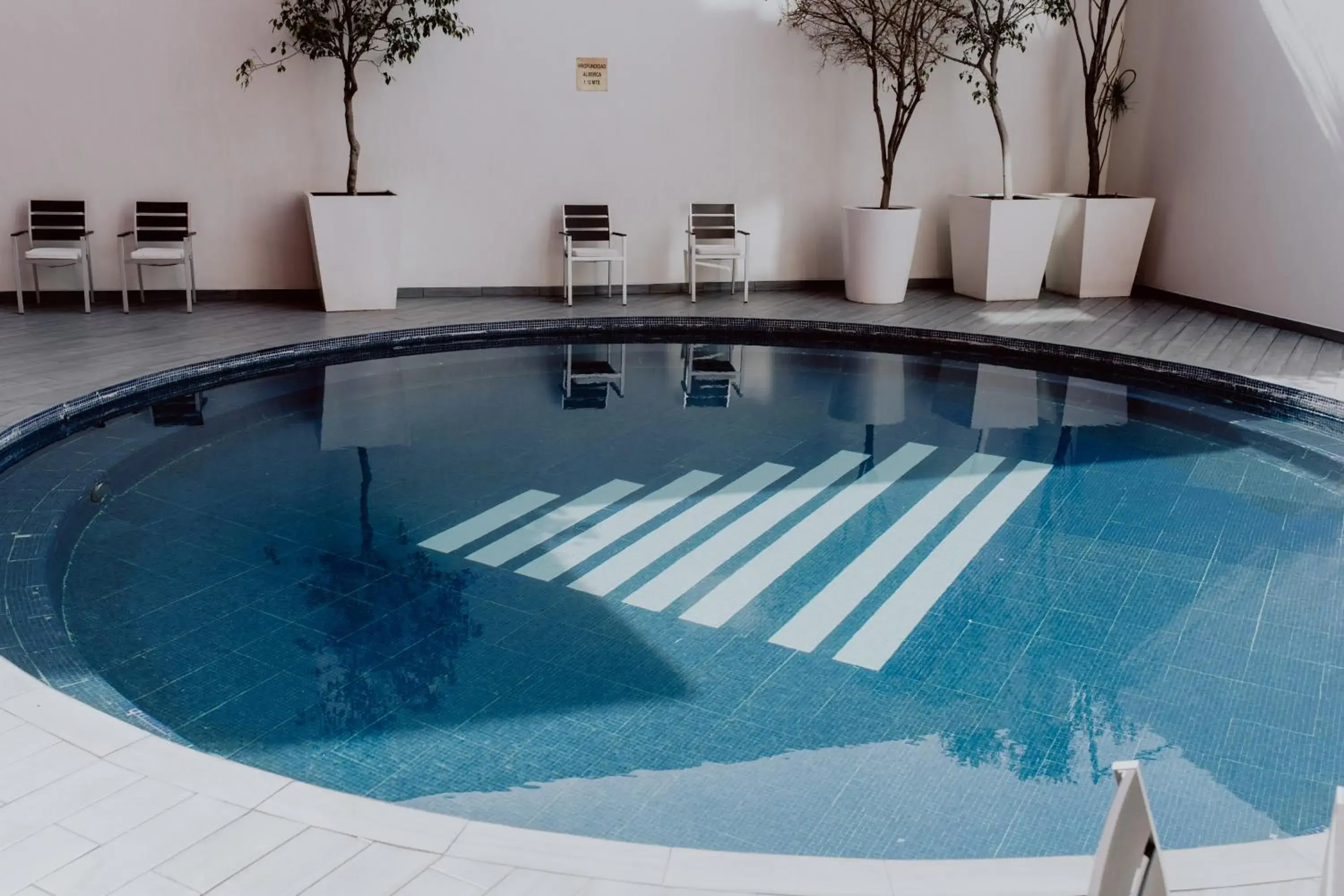 Pool view in Hotel Laffayette Ejecutivo Pool view in Hotel Laffayette Ejecutivo