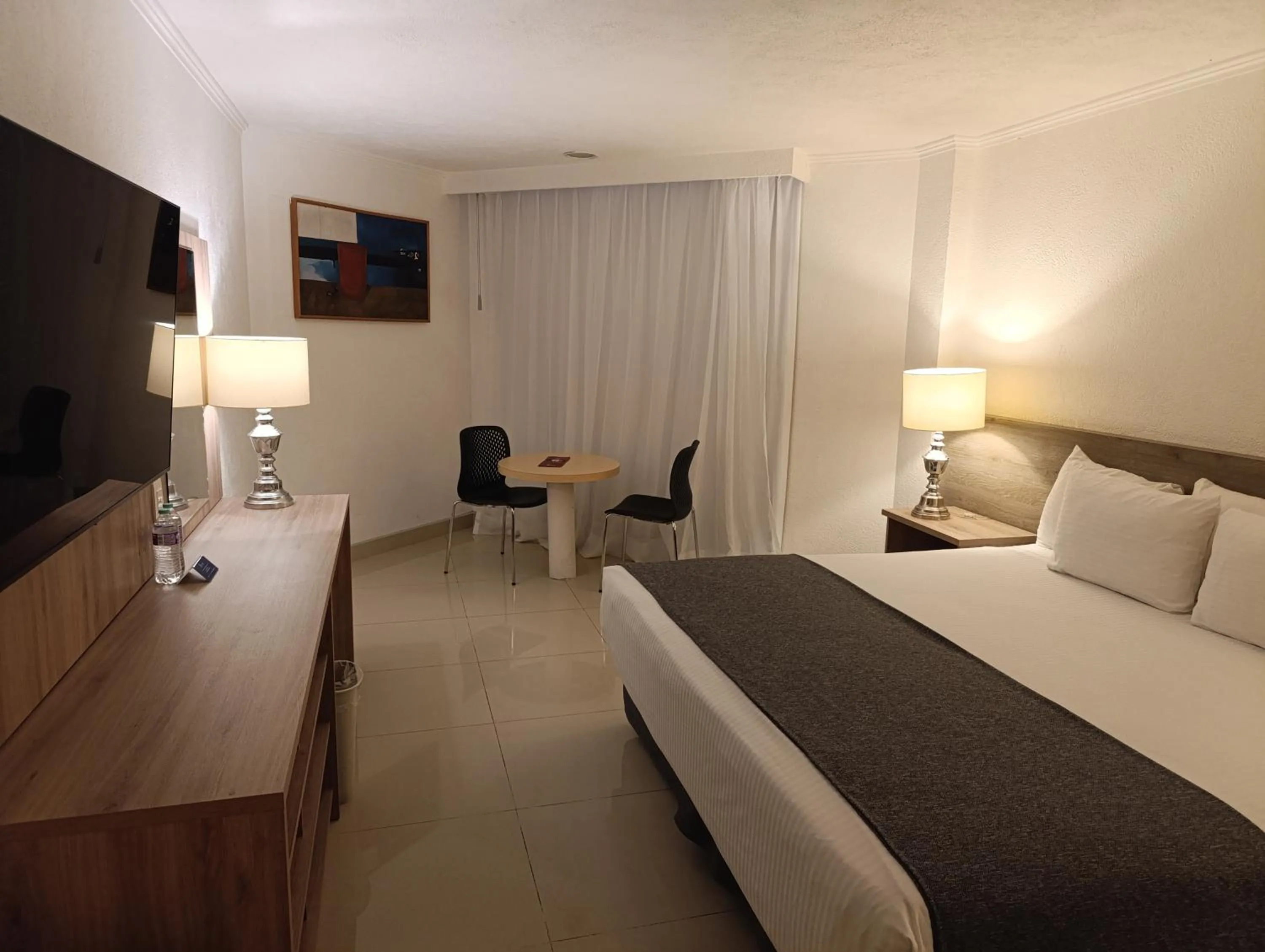 Bed in Hotel Laffayette Ejecutivo