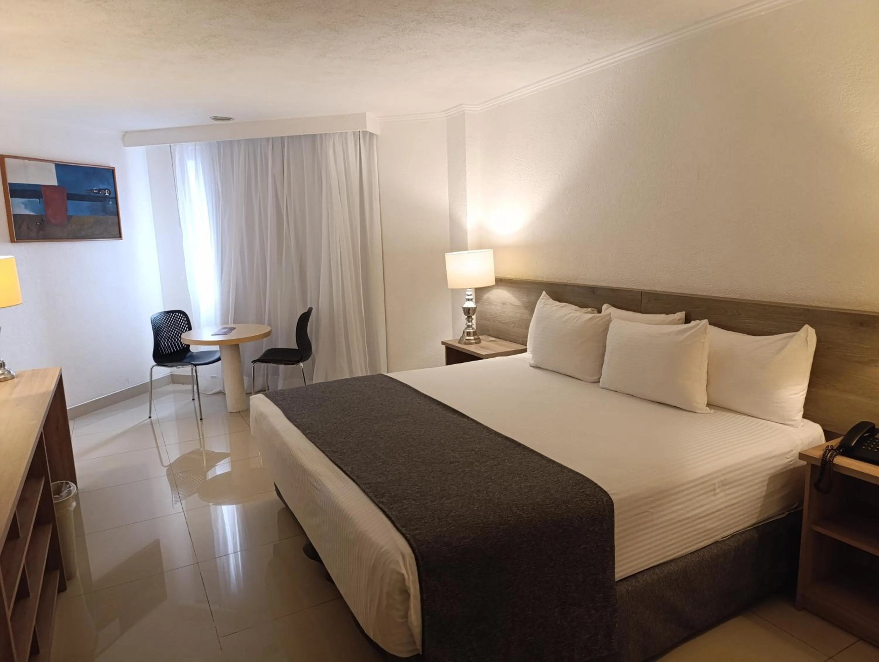 Bed in Hotel Laffayette Ejecutivo