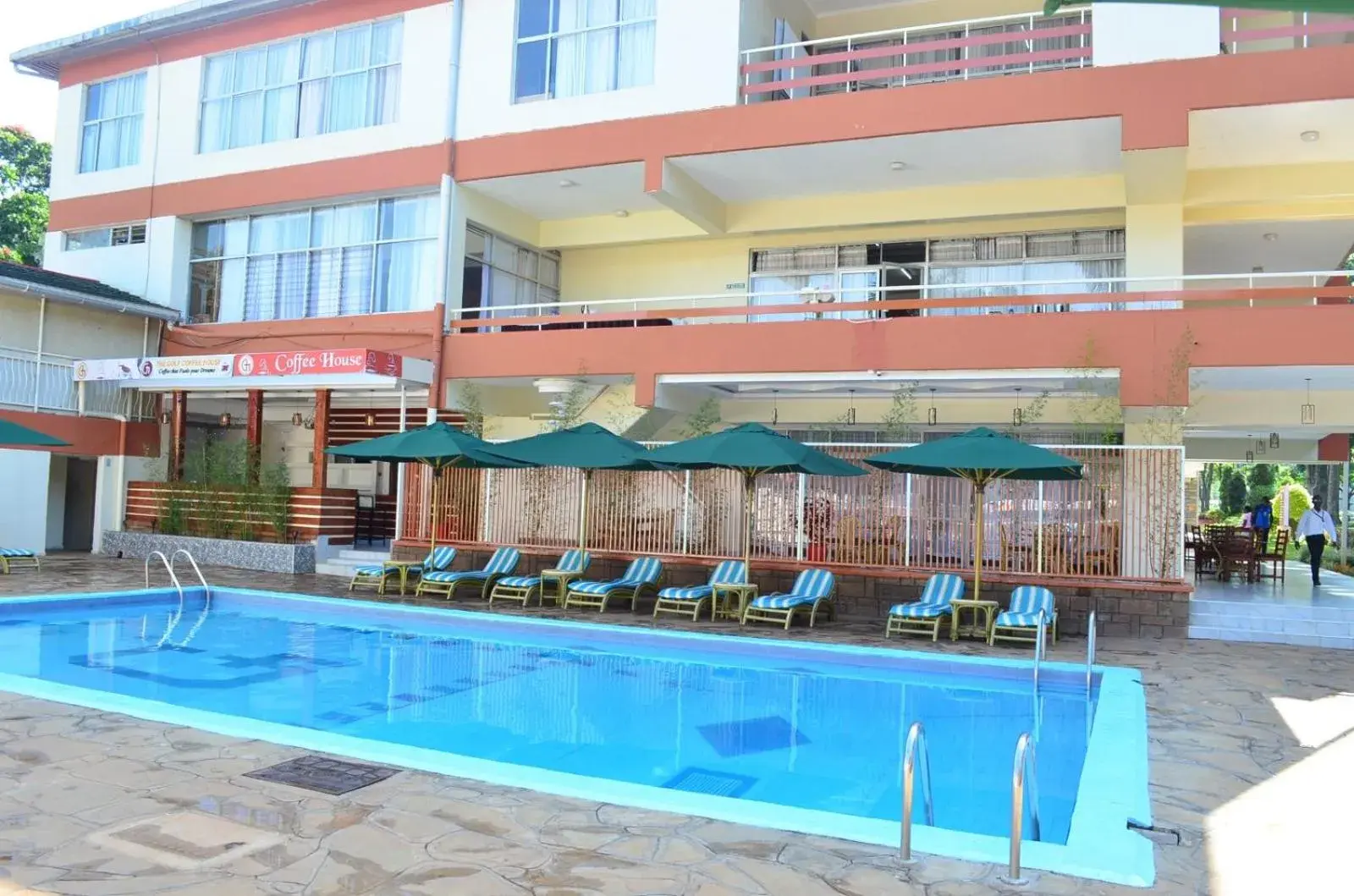 Swimming pool in Golf Hotel Kakamega Swimming pool in Golf Hotel Kakamega