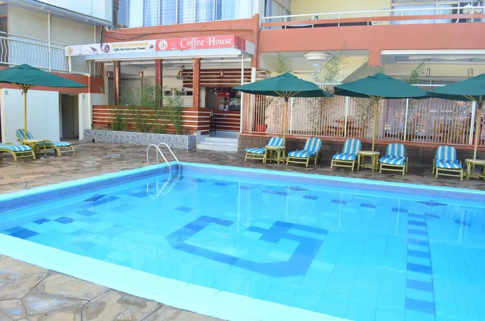 Swimming pool in Golf Hotel Kakamega Swimming pool in Golf Hotel Kakamega