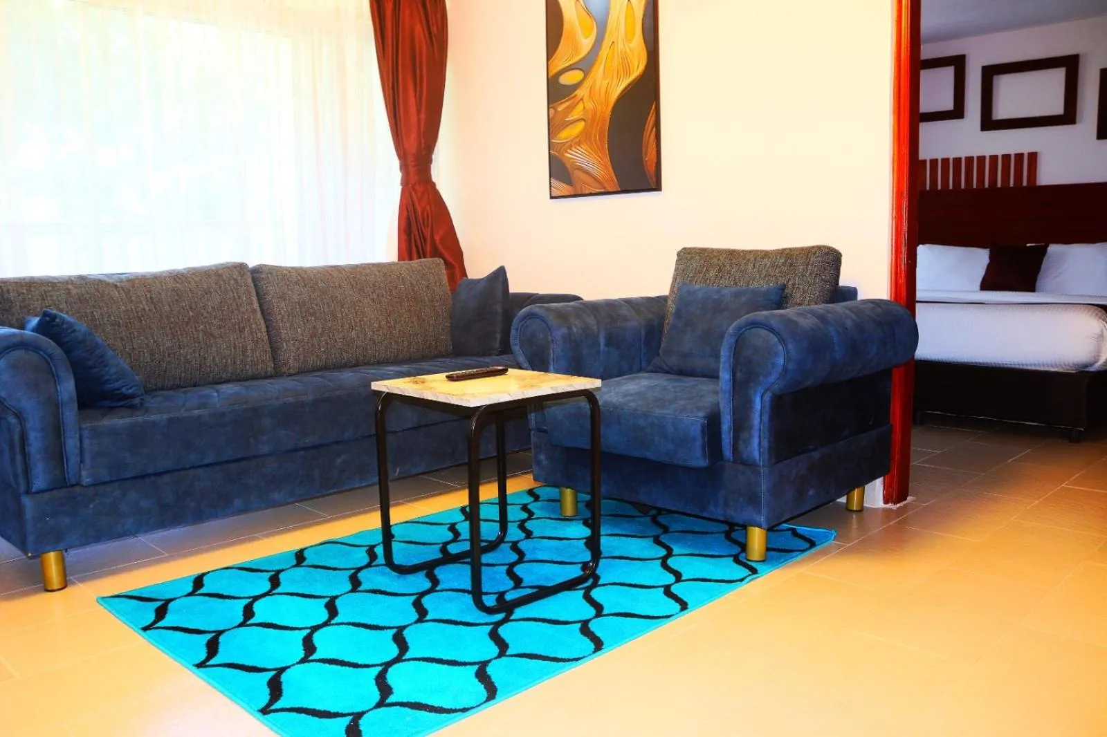 Living room in Golf Hotel Kakamega