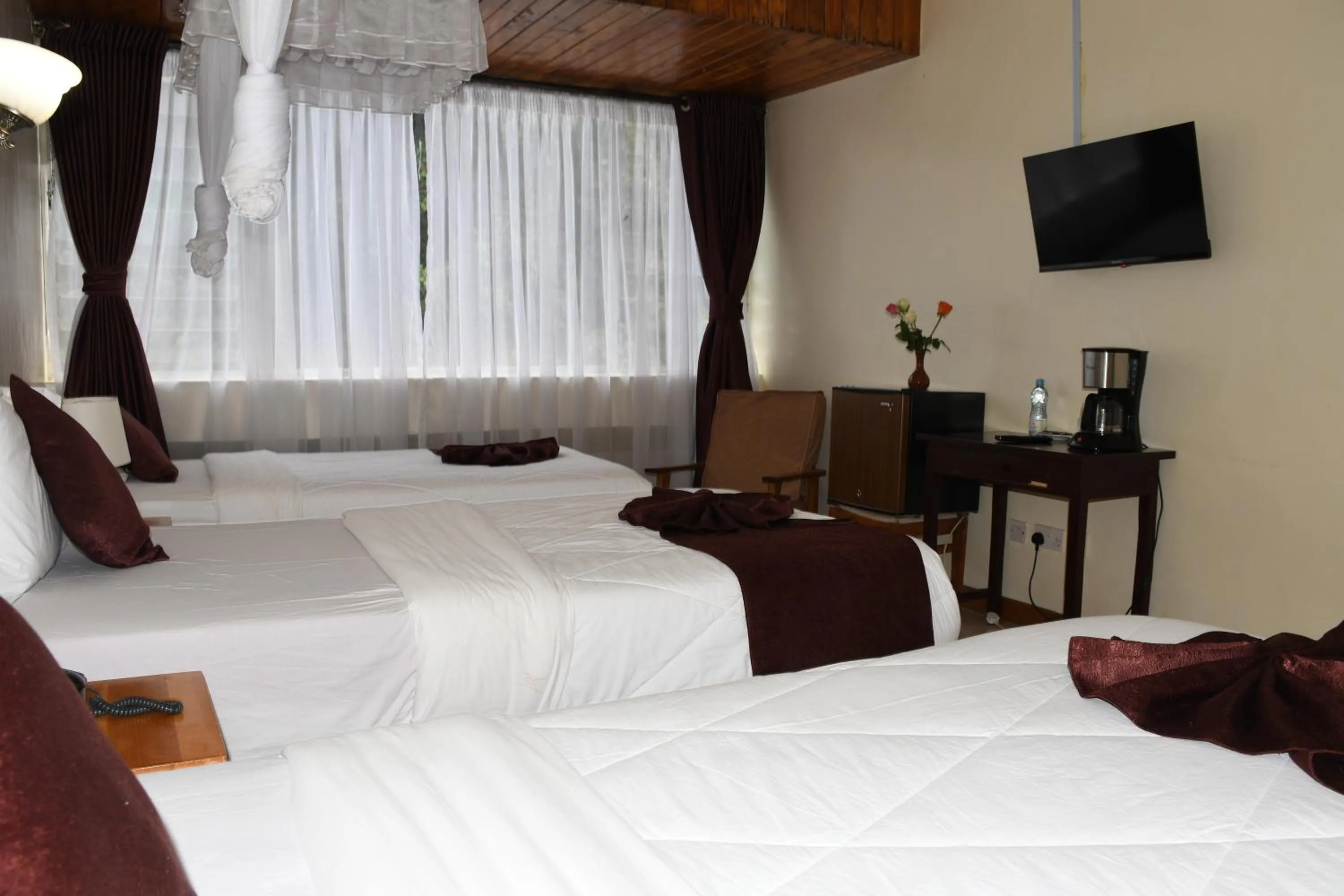 Bed in Golf Hotel Kakamega