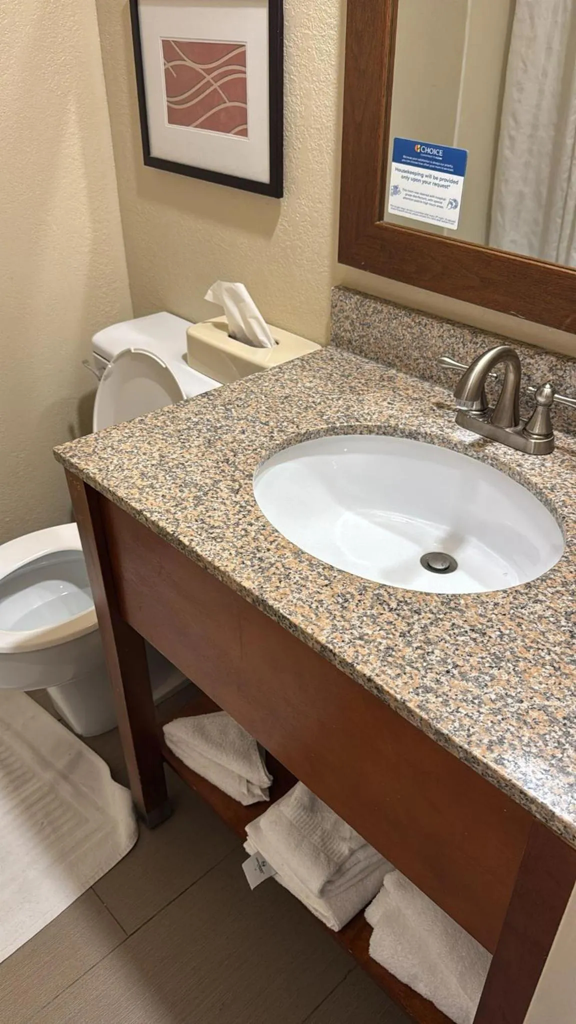 Bathroom in Comfort Inn Wethersfield - Hartford