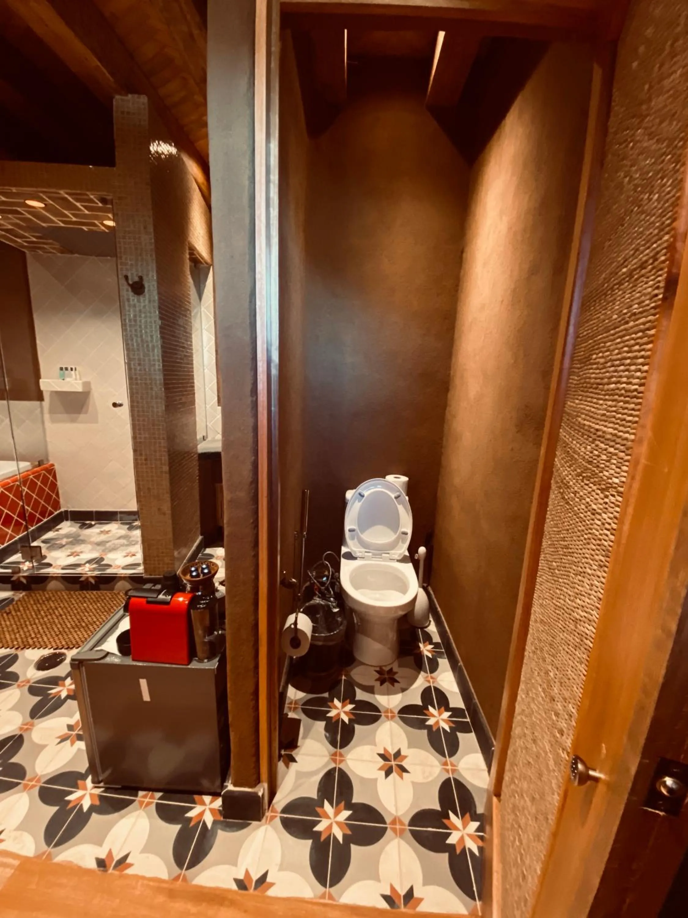 Bathroom in Hacienda Ucazanaztacua