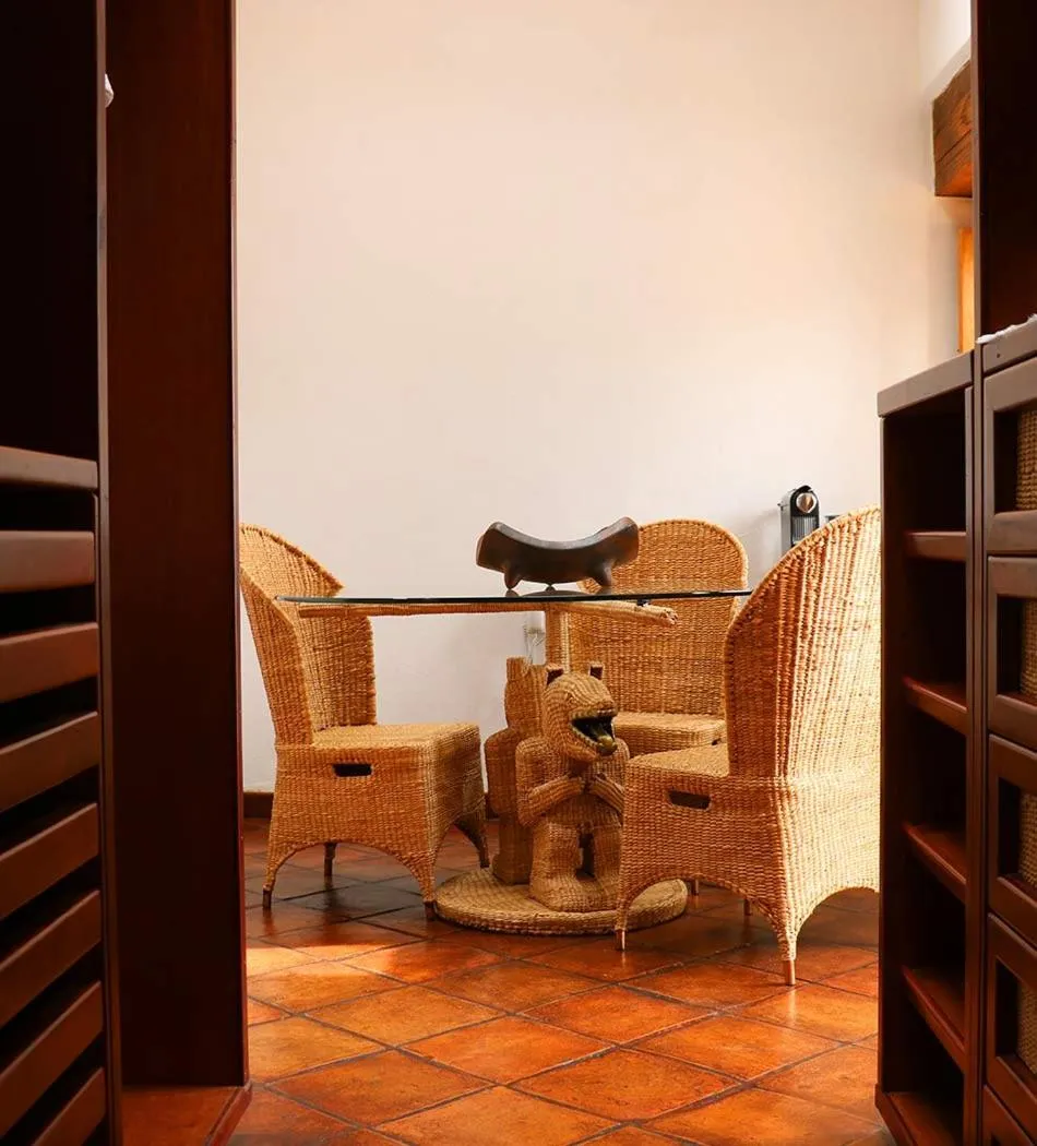 Living room in Hacienda Ucazanaztacua