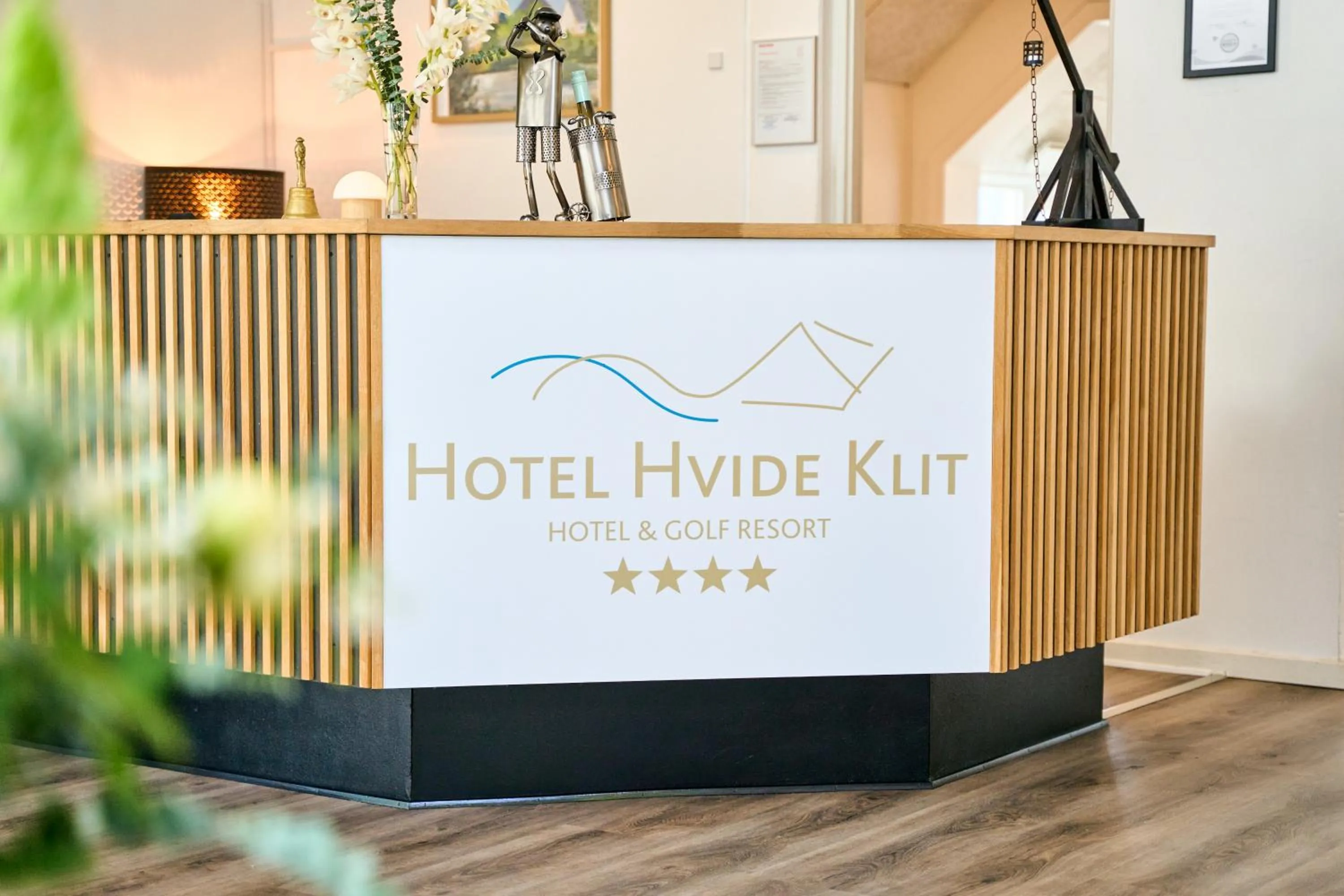 Property logo or sign in Hotel Hvide Klit