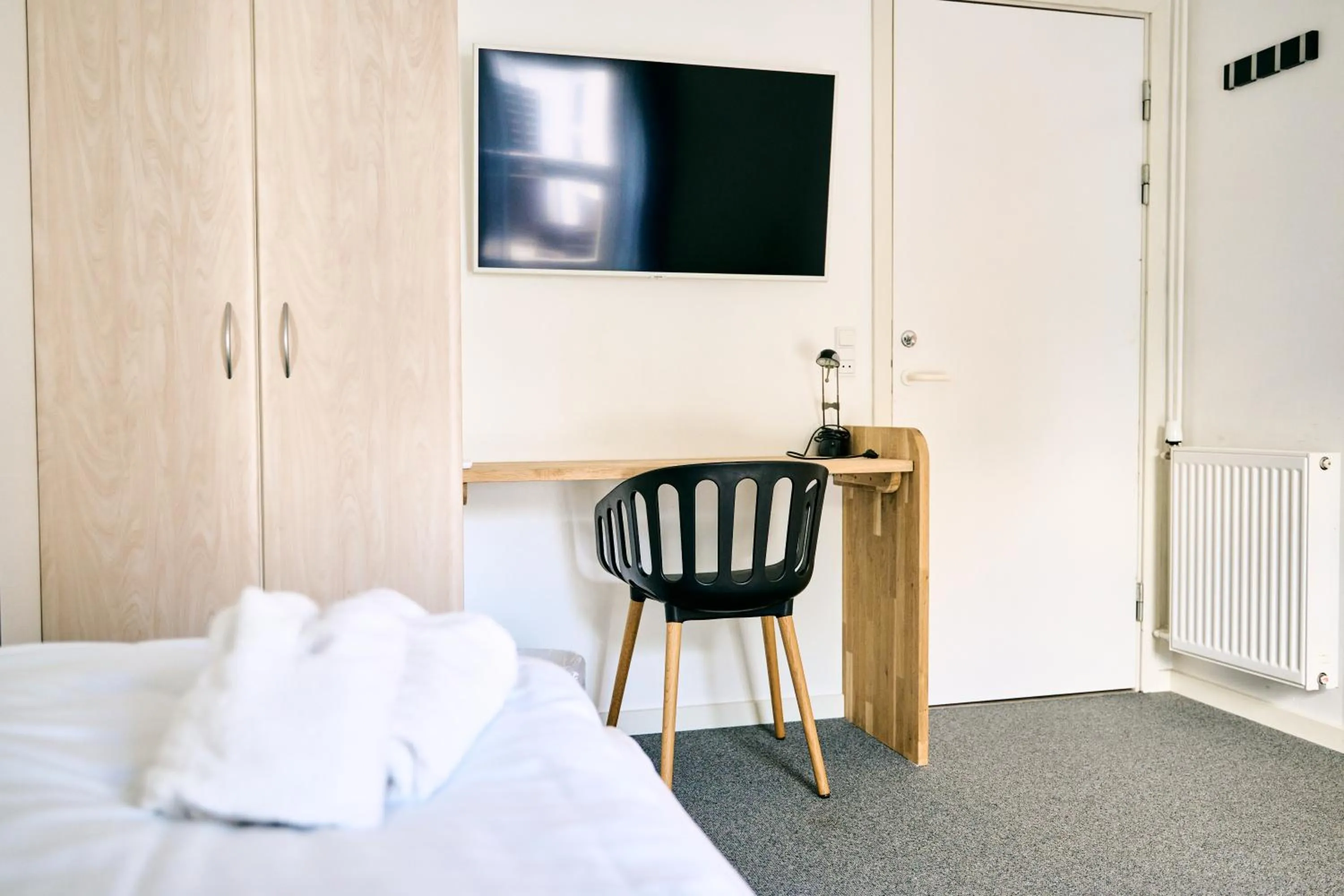 Bedroom, Bed in Hotel Hvide Klit