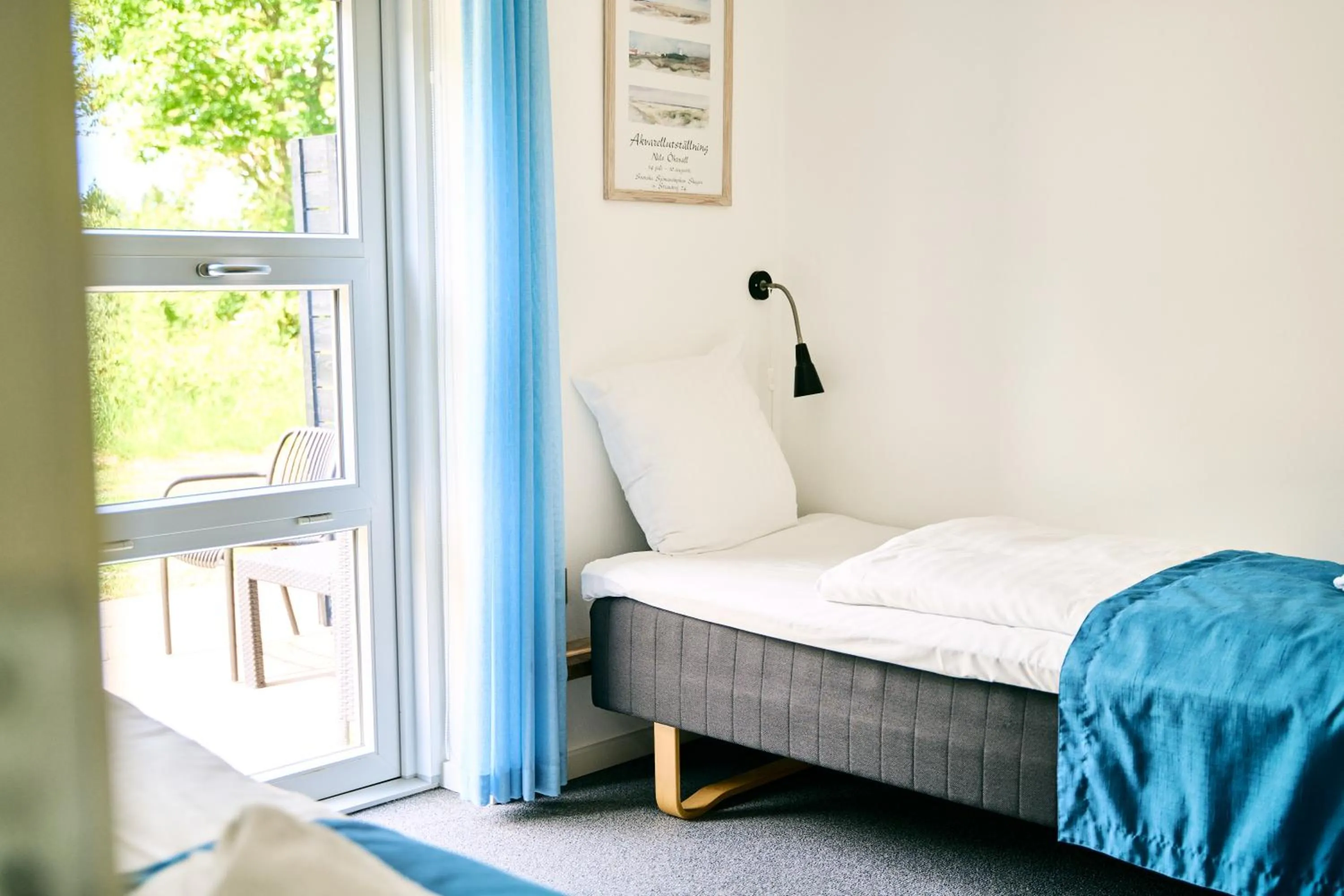 Bedroom, Bed in Hotel Hvide Klit