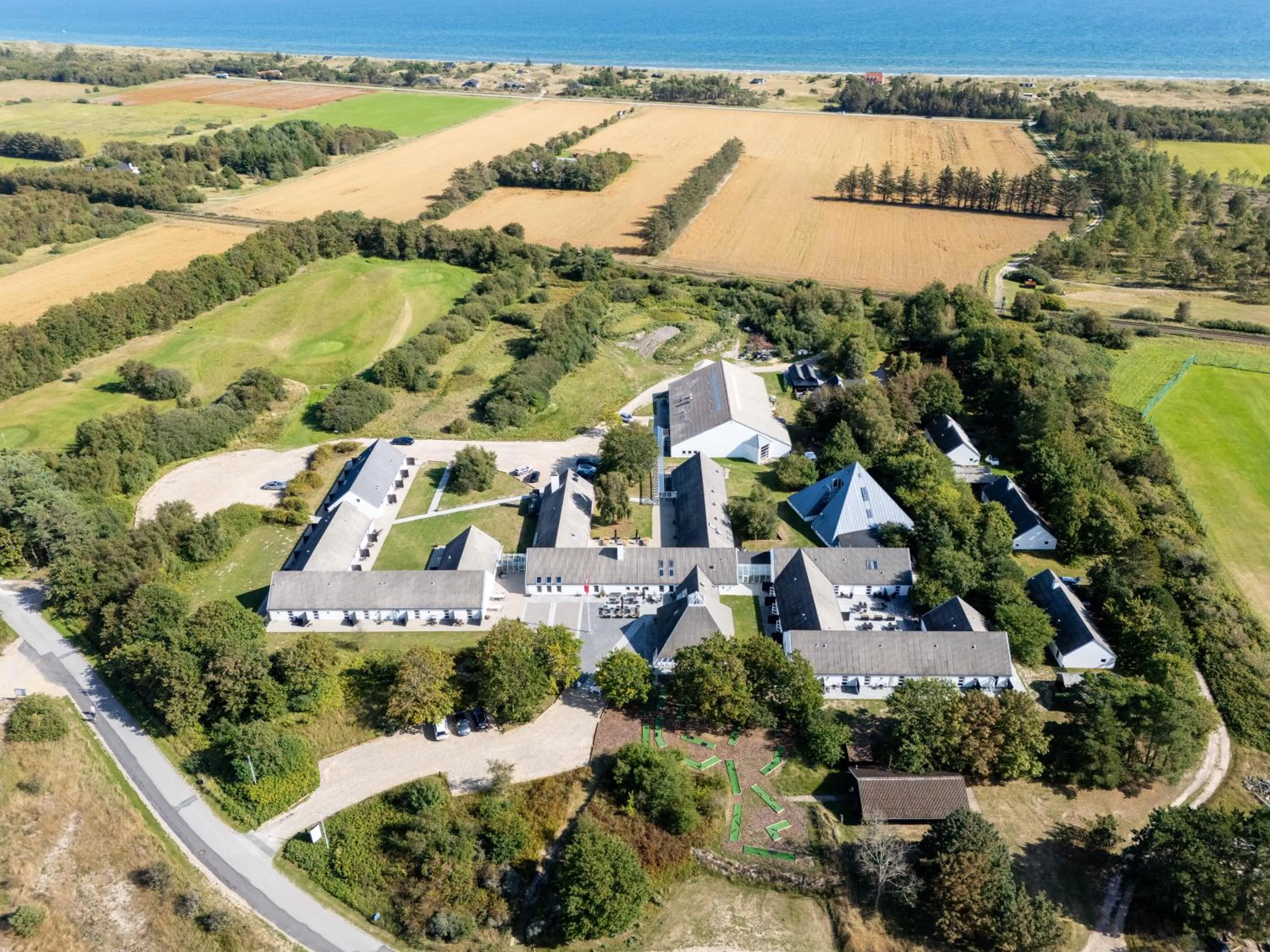 Area and facilities in Hotel Hvide Klit