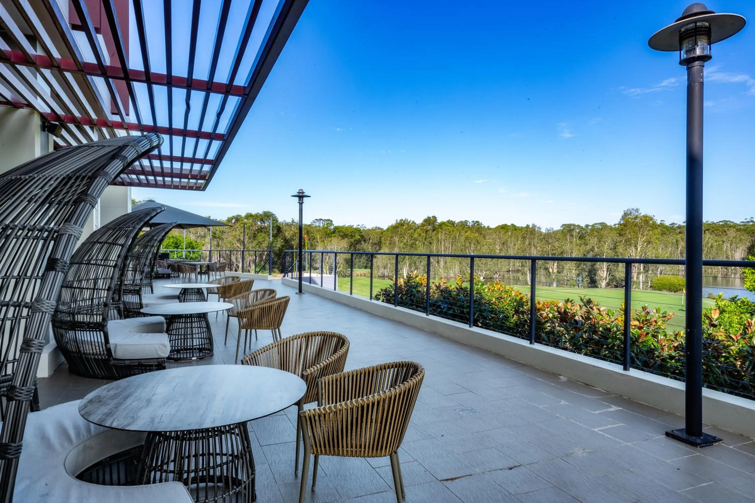 Balcony/Terrace in Mercure Kooindah Waters Central Coast