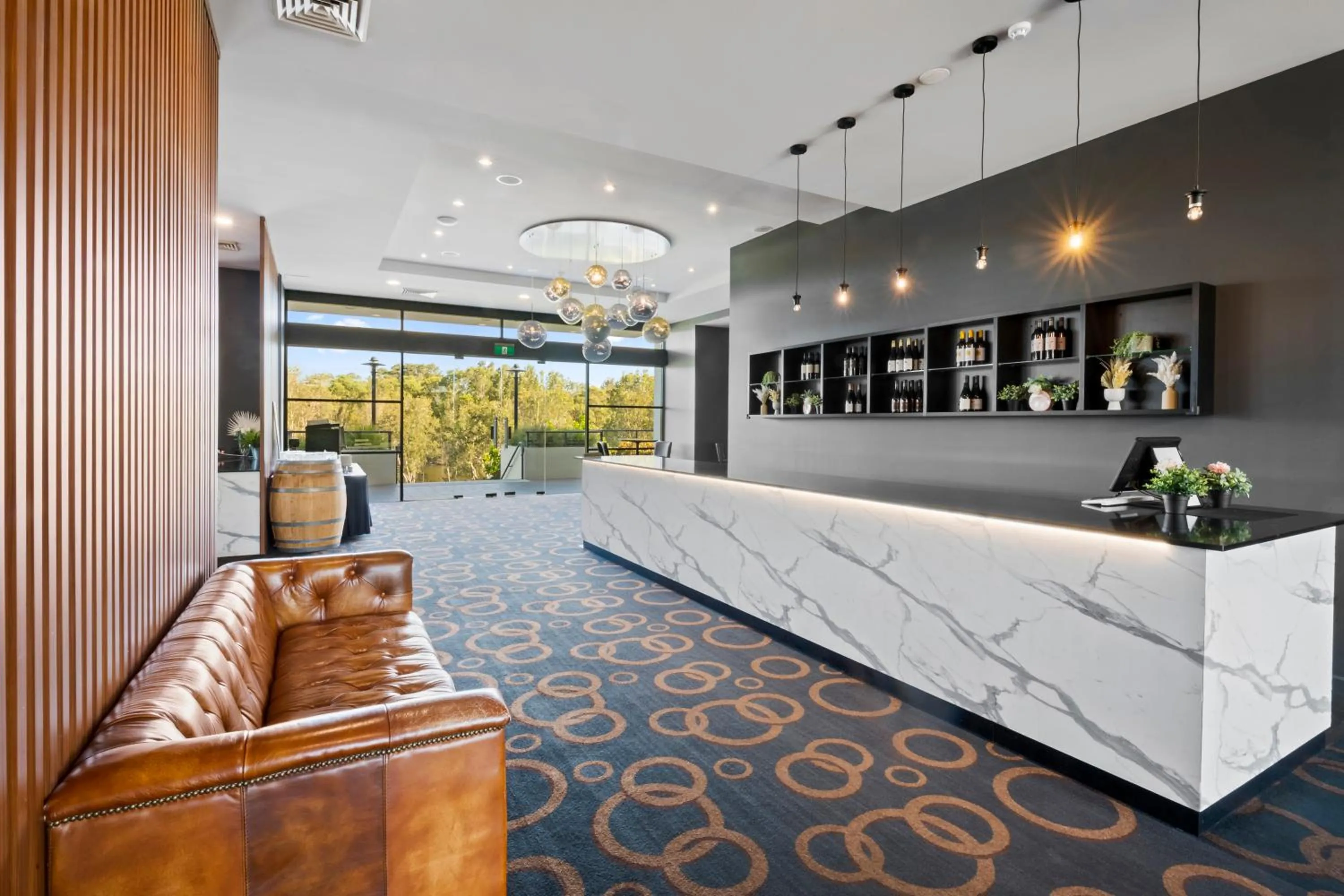Lounge or bar in Mercure Kooindah Waters Central Coast