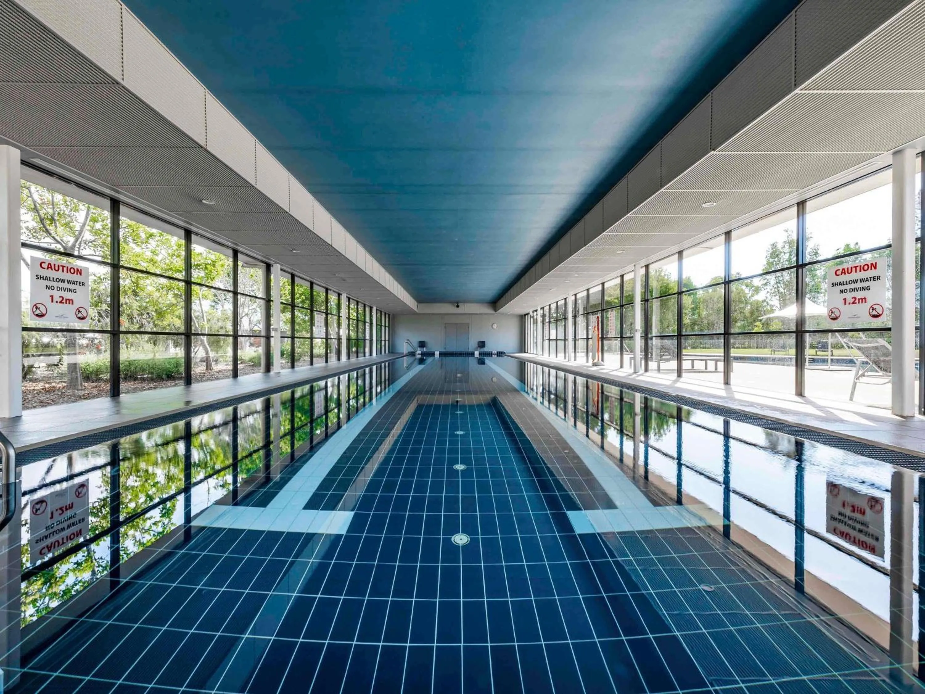 Pool view in Mercure Kooindah Waters Central Coast
